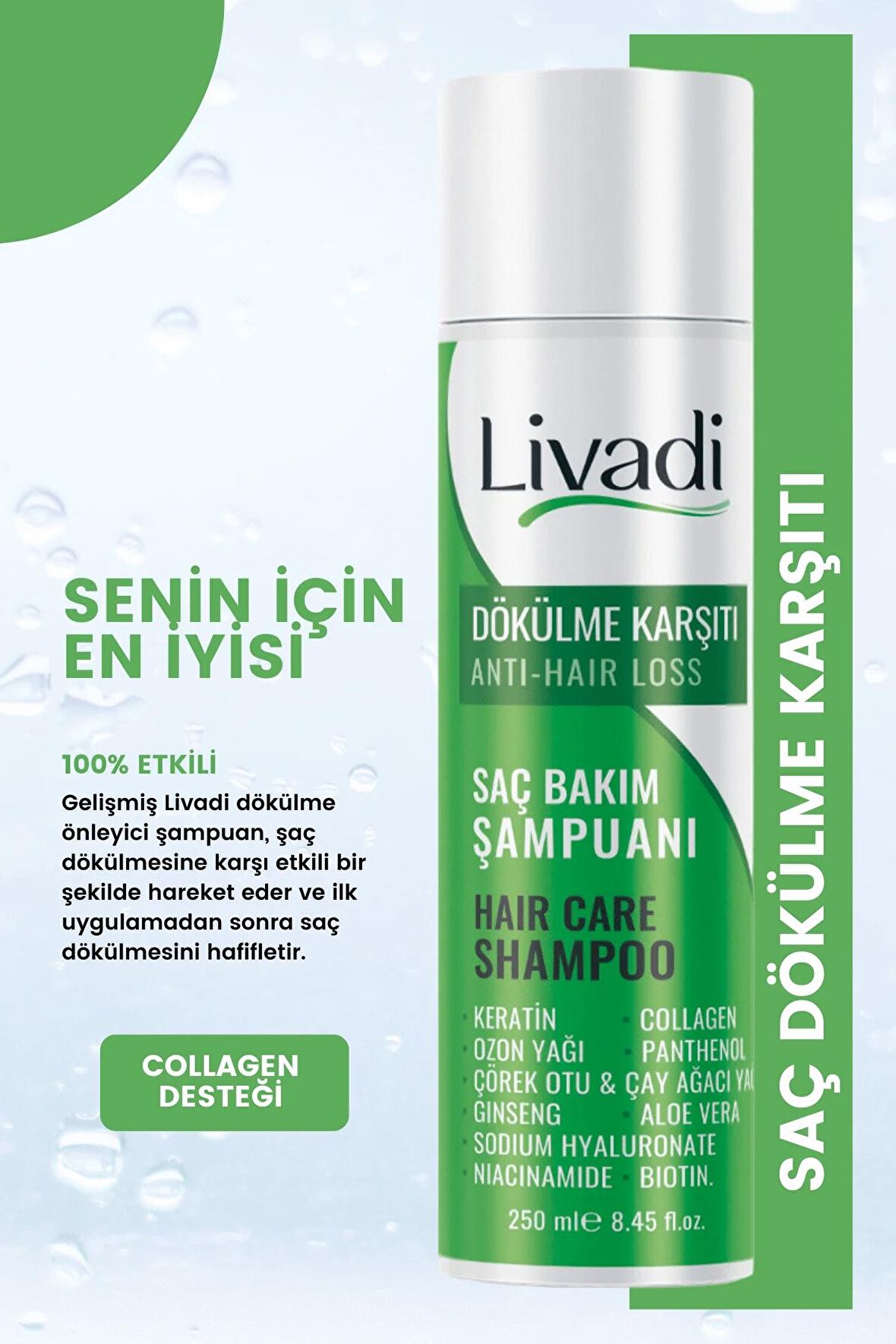 Saç Dökülme Karşıtı Şampuan 250ML