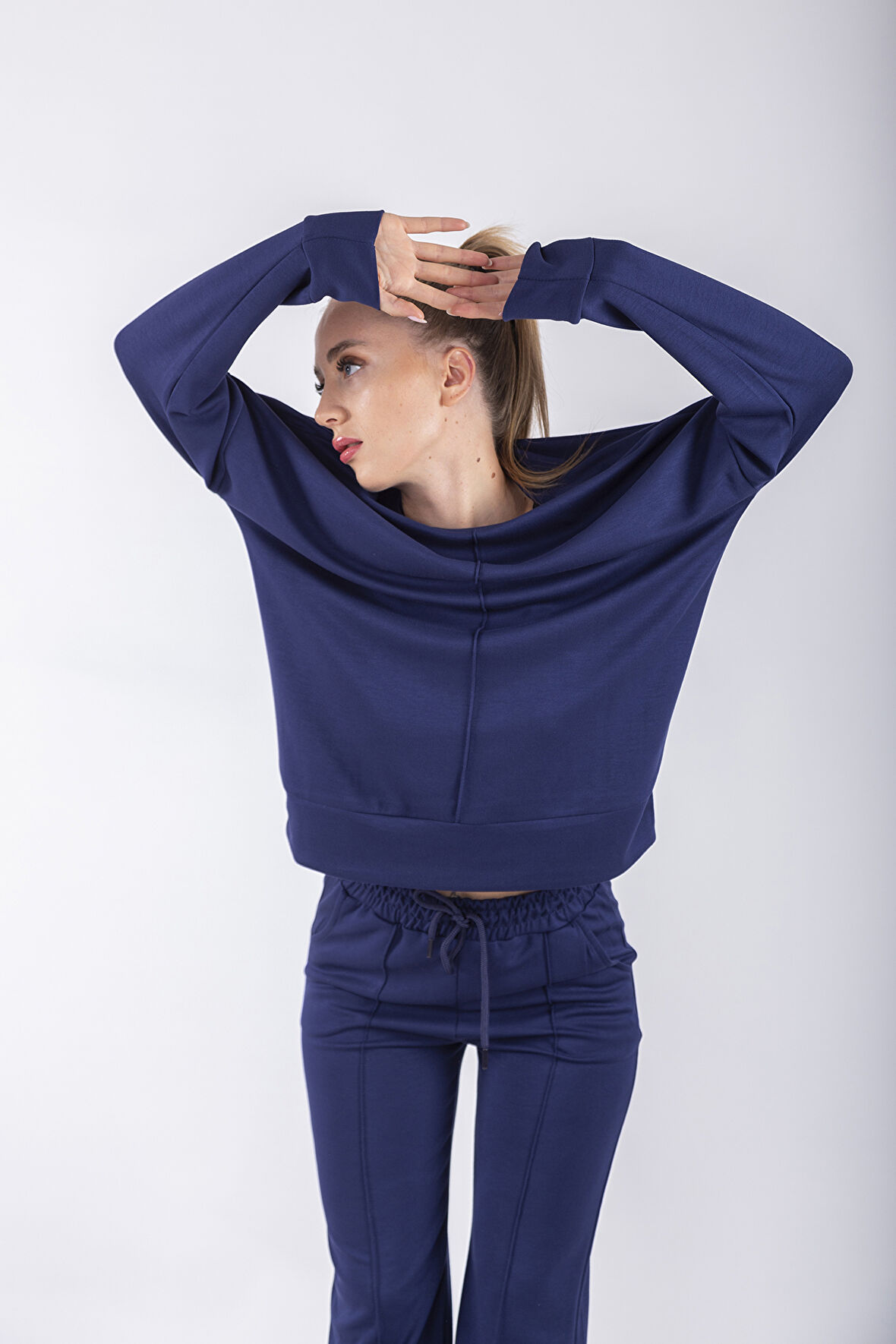 Çımalı Eşofman Takımı Likralı Rahat Kalıp 