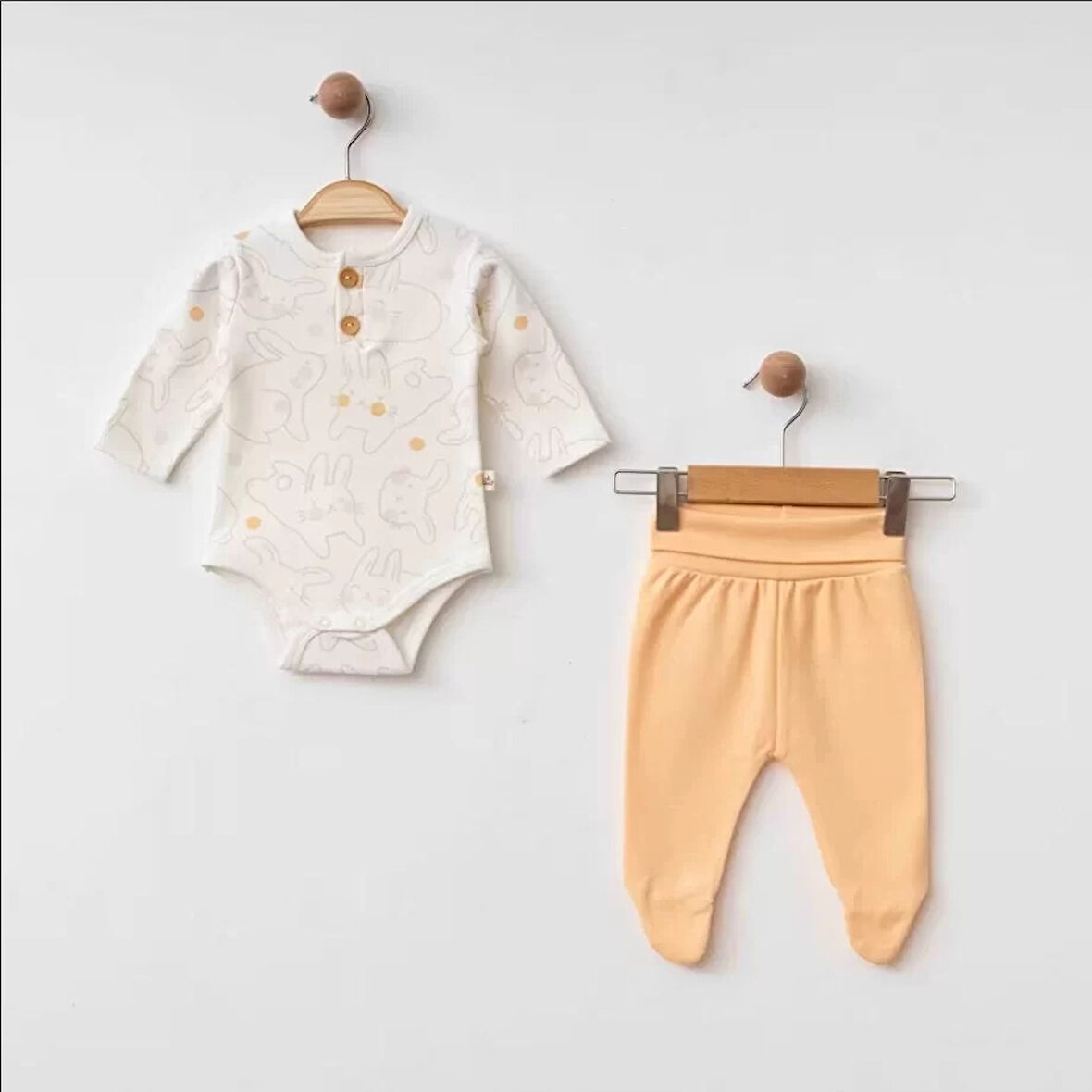 Lenaca Eslenza Baby 2'li Zıbın Takım 0099 Somon