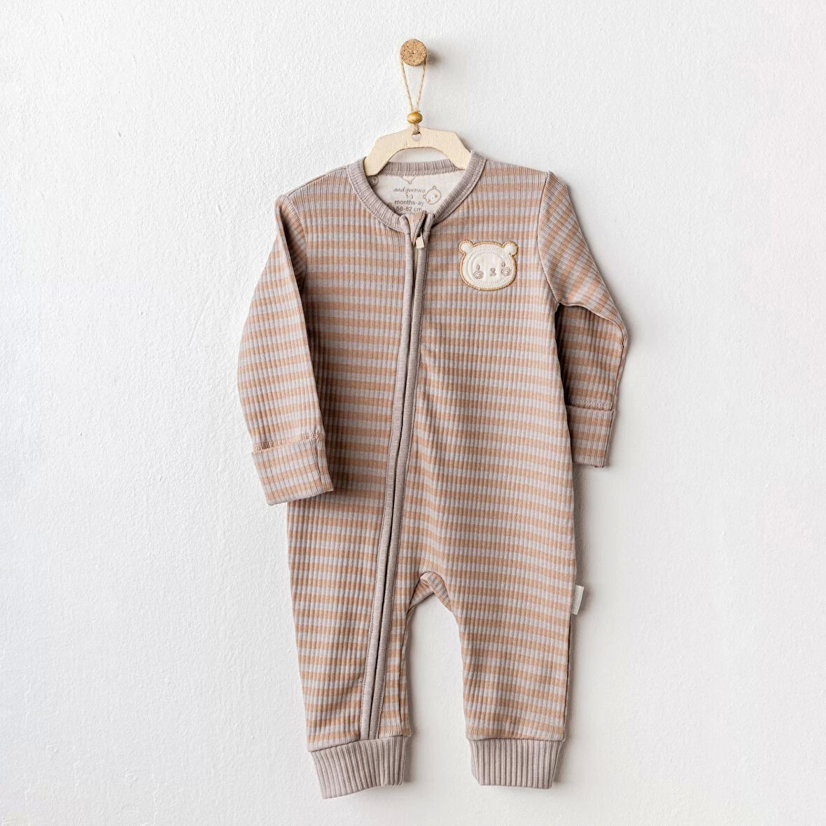 Lenaca Bear Time Bebek Tulum Beige