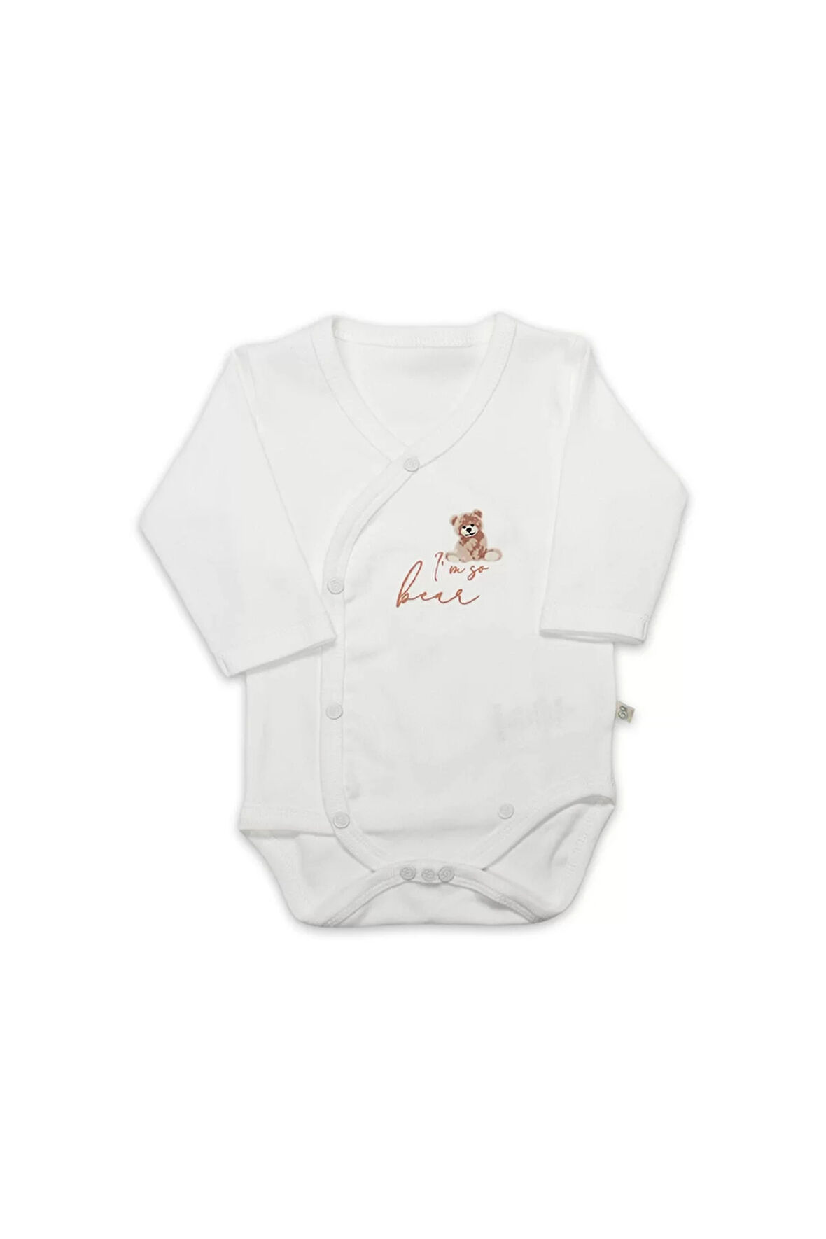 Lenaca I Am So Bear Uzun Kol Badi 17107 Bej-ekru