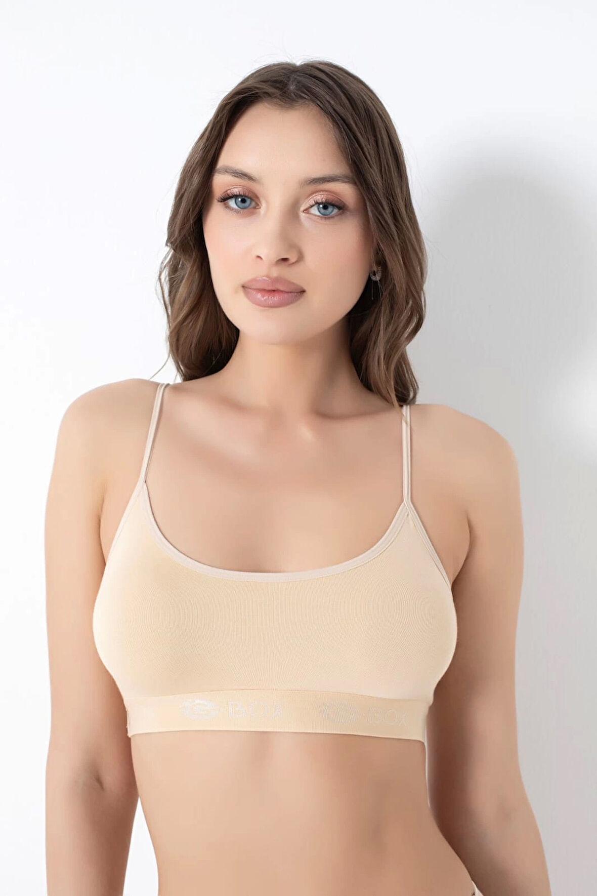 G-box 941 Kadın Bambu Kalın Askılı Pedli Büstiyer