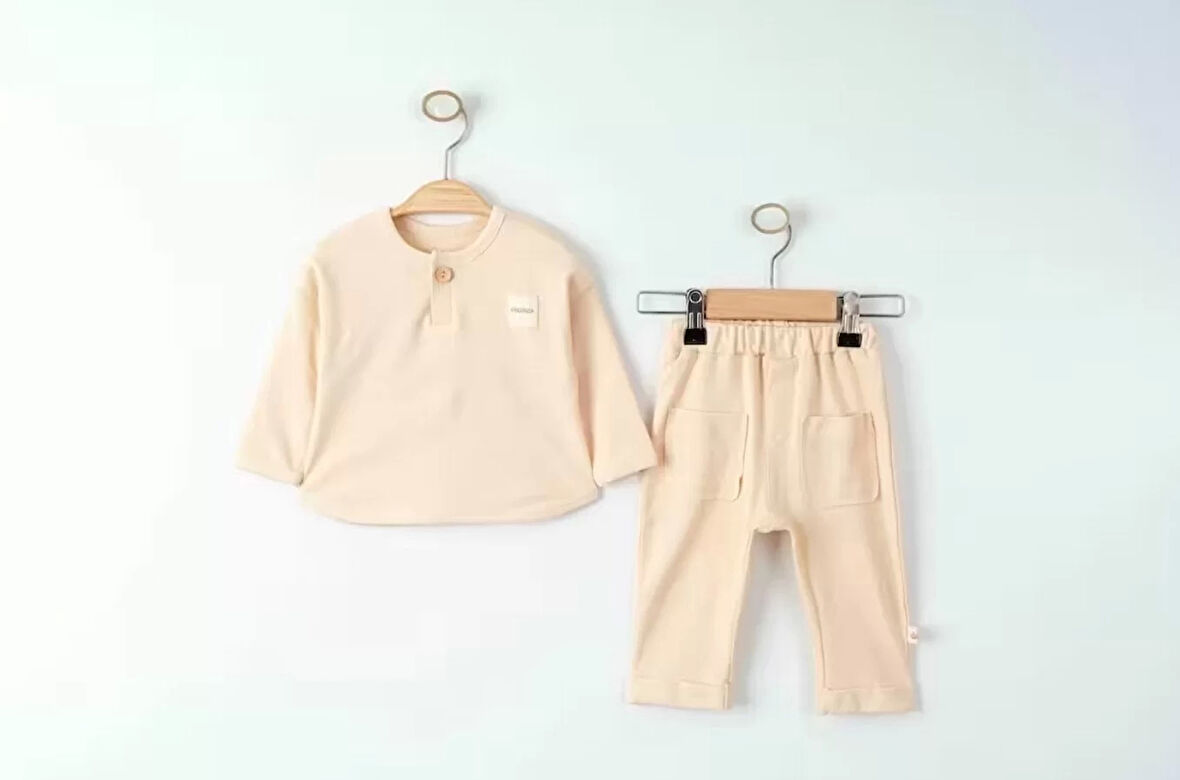 Lenaca Eslenza Baby 2'li Takım 0023 Bej