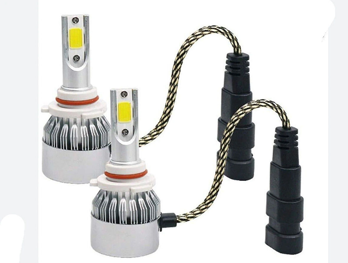 HB4 9006 Şimşek Etkili Led Xenon 6000K Beyaz