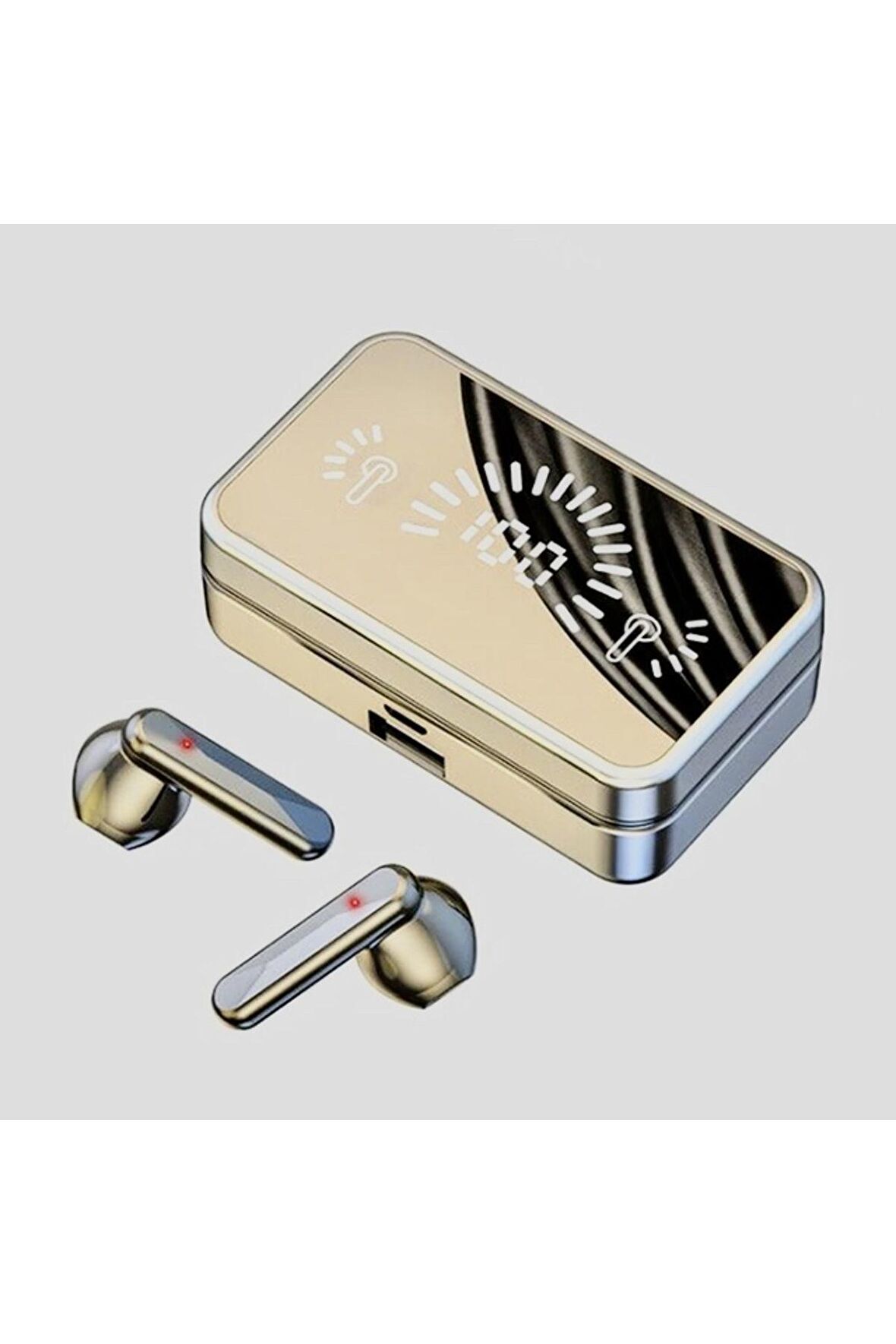 Honor 70 PRO Uyumlu S20 Powerbankli bluetooth kulaklık yüksek ses aynalı