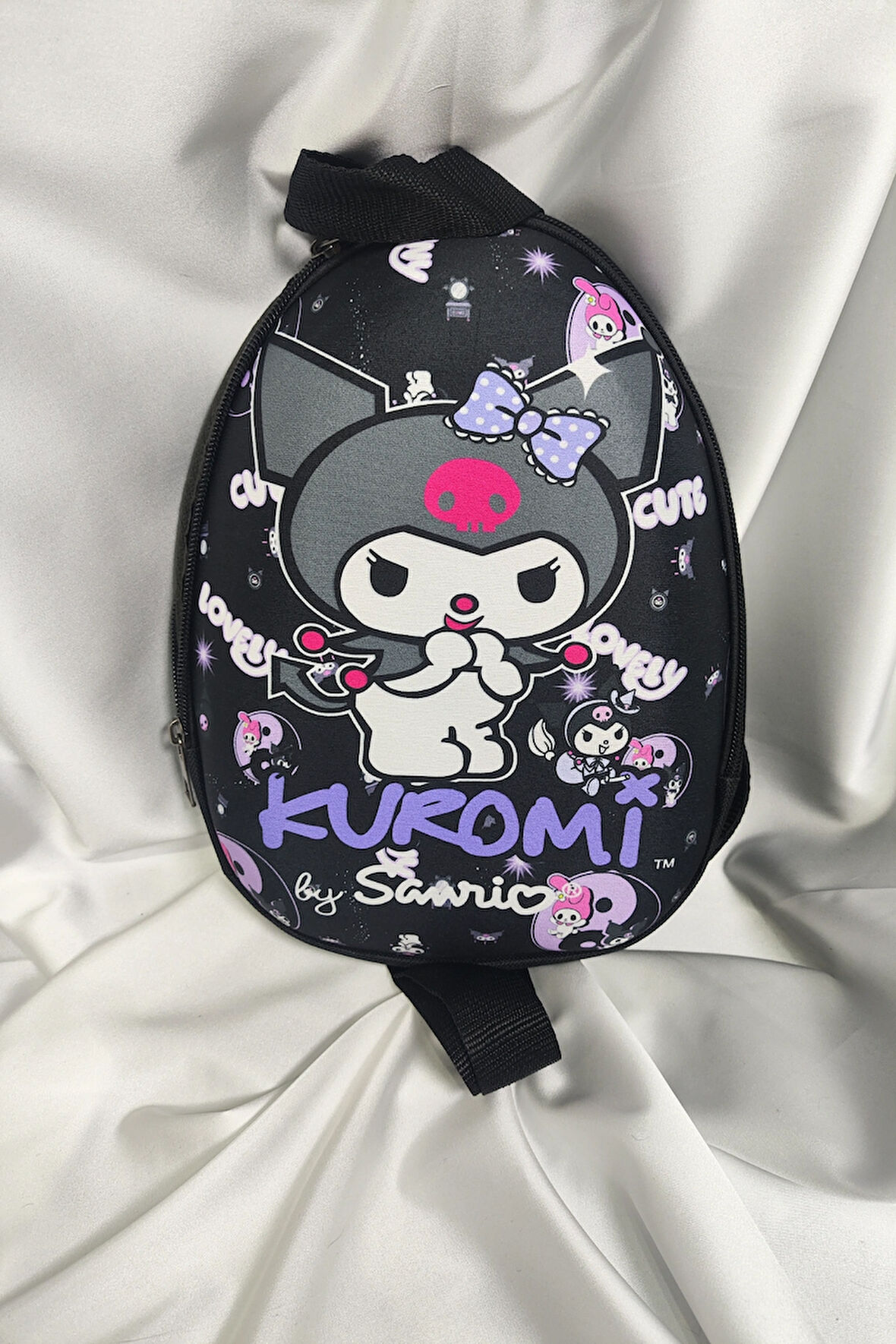 KUROMI Çocuk Sırt Çantası Siyah