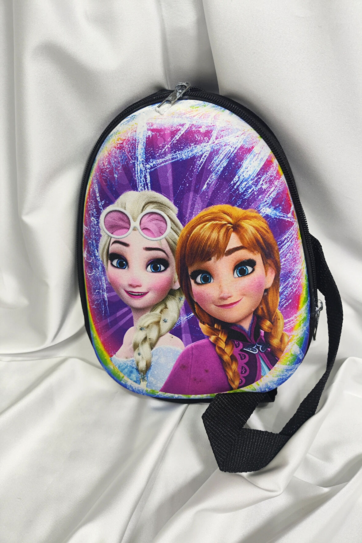 KARLAR ÜLKESİ Desenli Çocuk Çantası Mor