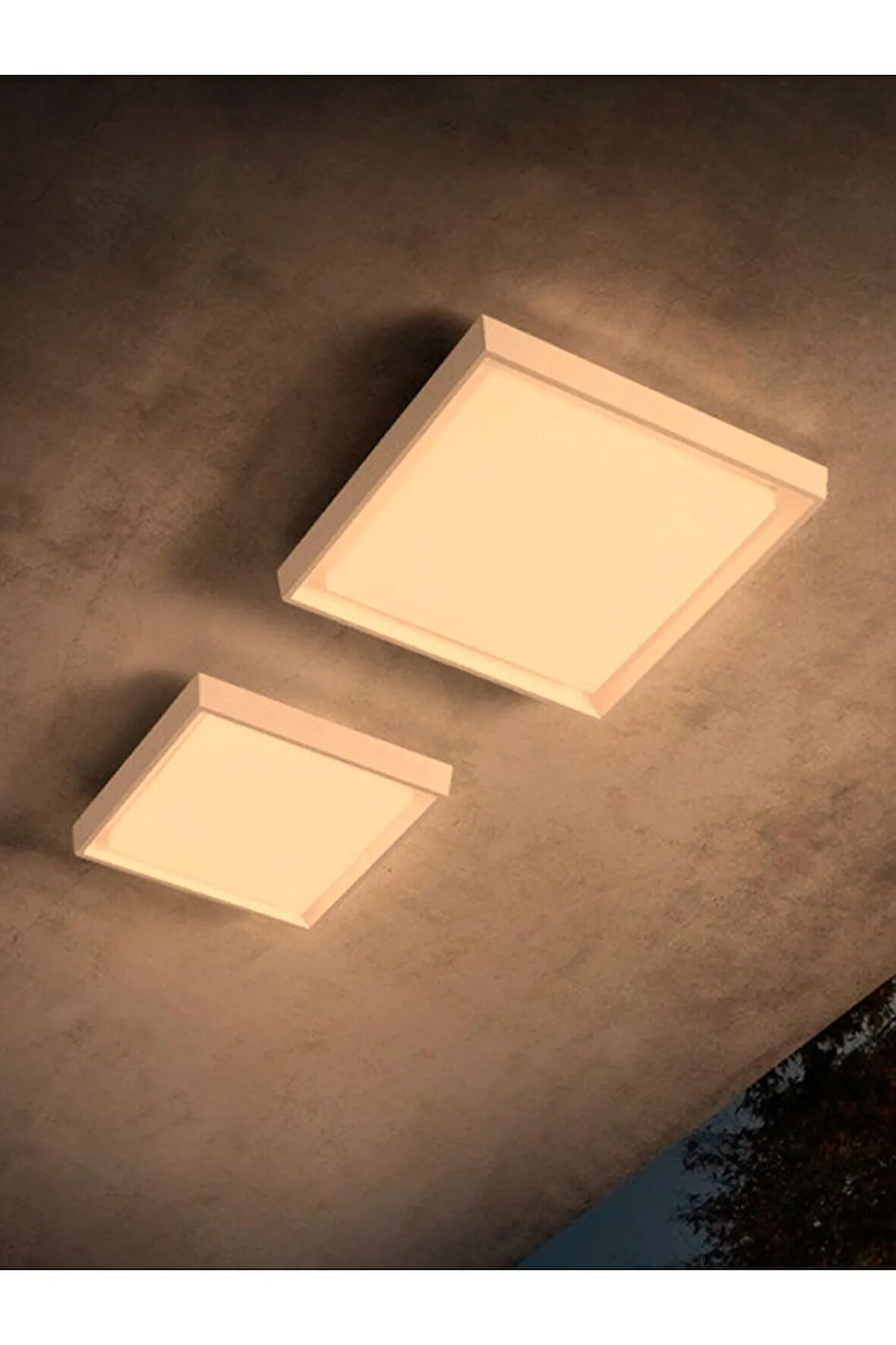 Sıva Üstü 60cmx60cm Led Panel, Oturma Odası Avize, 60x60 Led Avize, 54 Watt, Homojen Gün Işığı 4000K