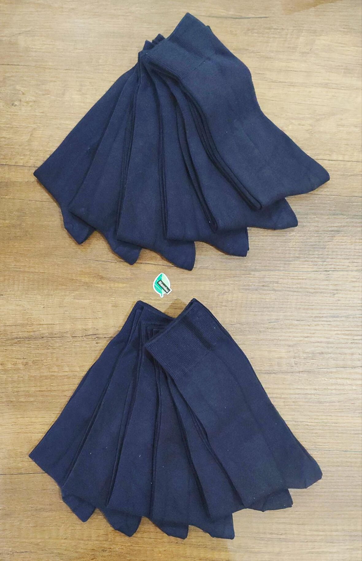 Erkek 12 Çift Kışlık Klasik Bambu Çorap Dikişsiz Burun