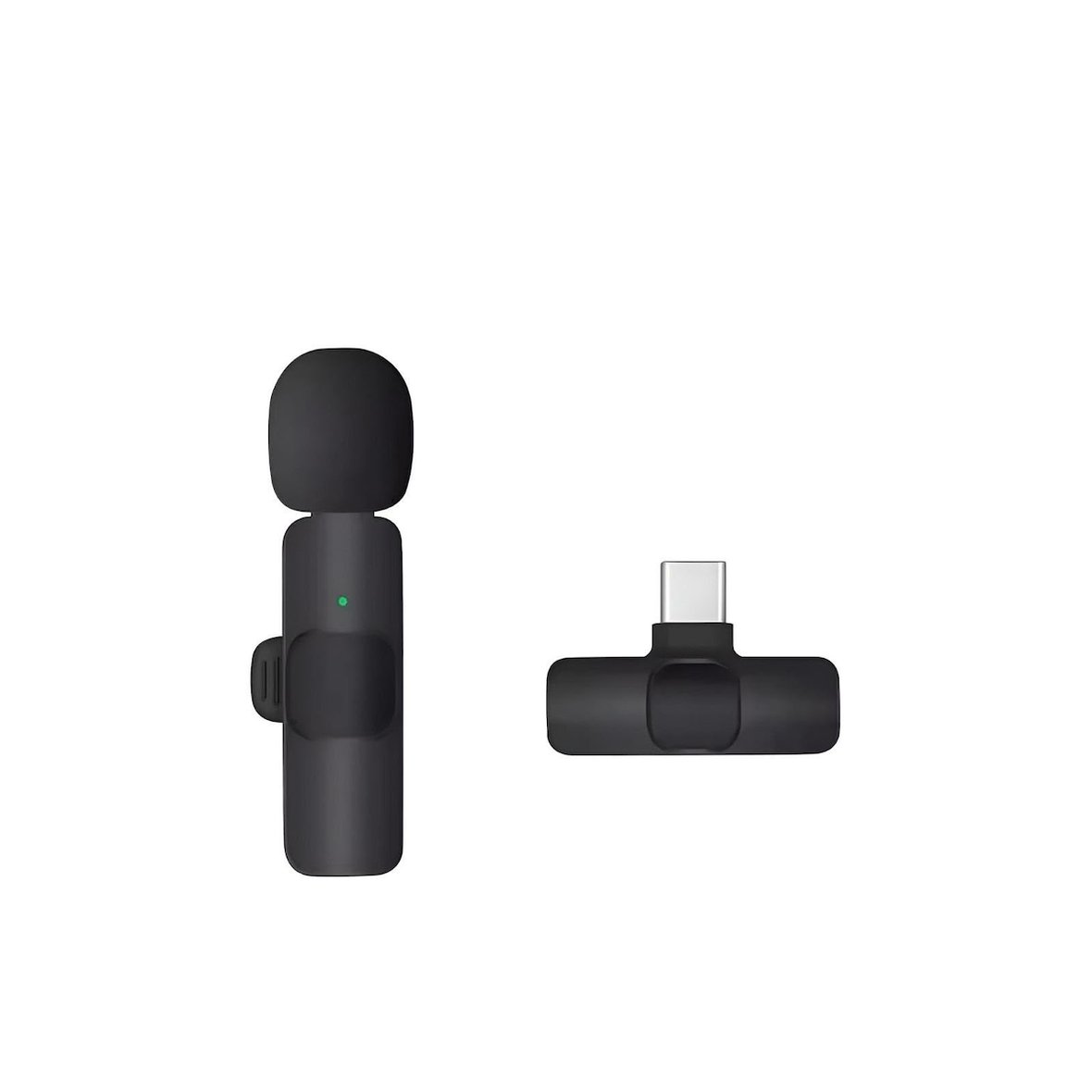 HEARTZ TYPE C çıkışlı samsung xiaomi iphone uyumlu wireless microphone kablosuz yaka mikrofonu