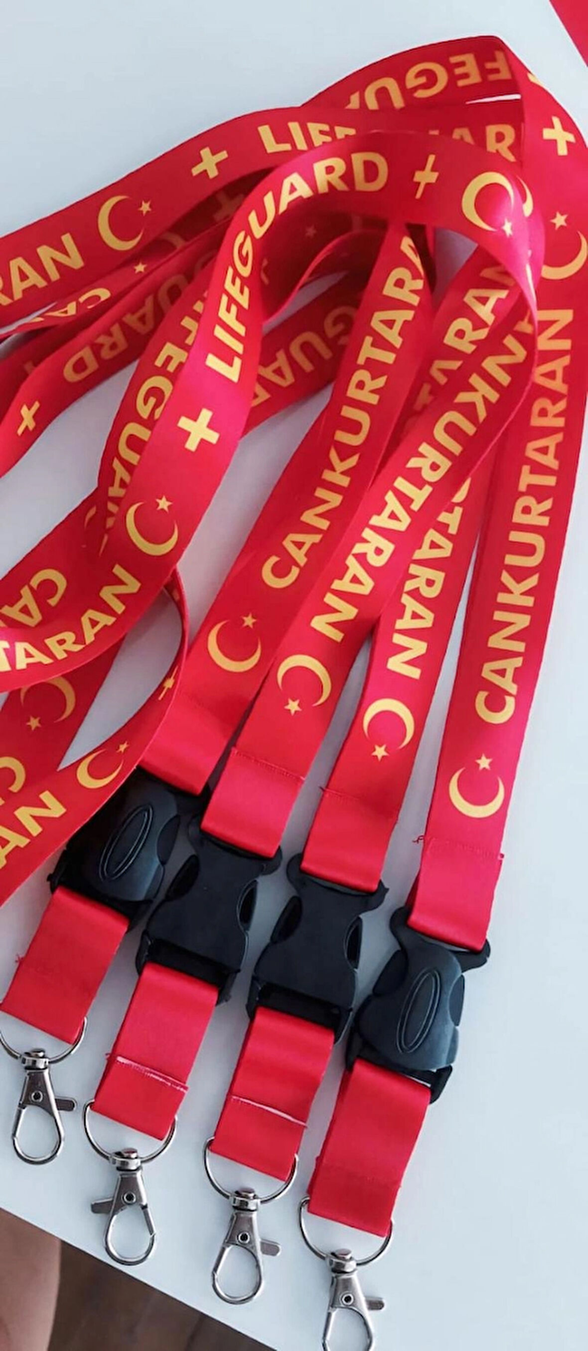 Cankurtaran Düdük Boyun Askı(5 'li Paket)