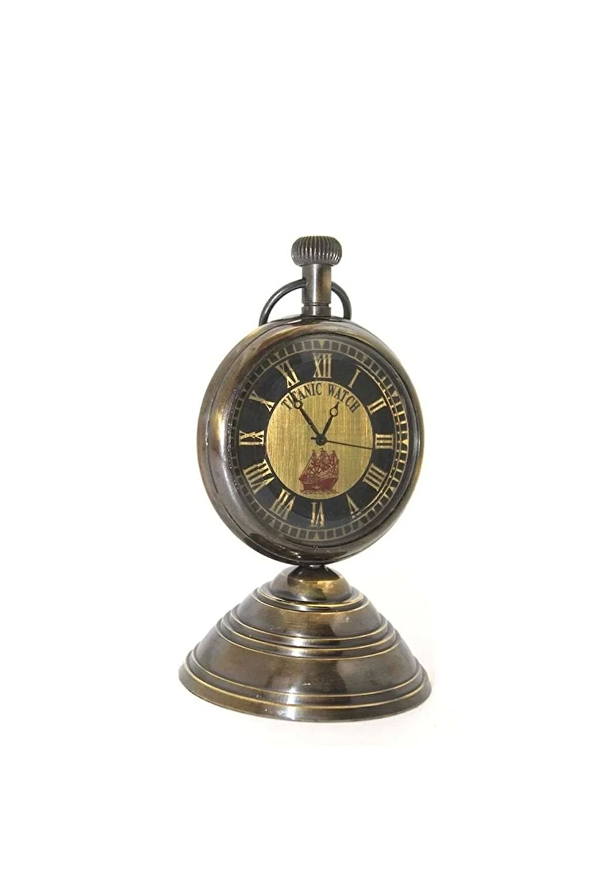 Masa Üstü Pirinç Saat