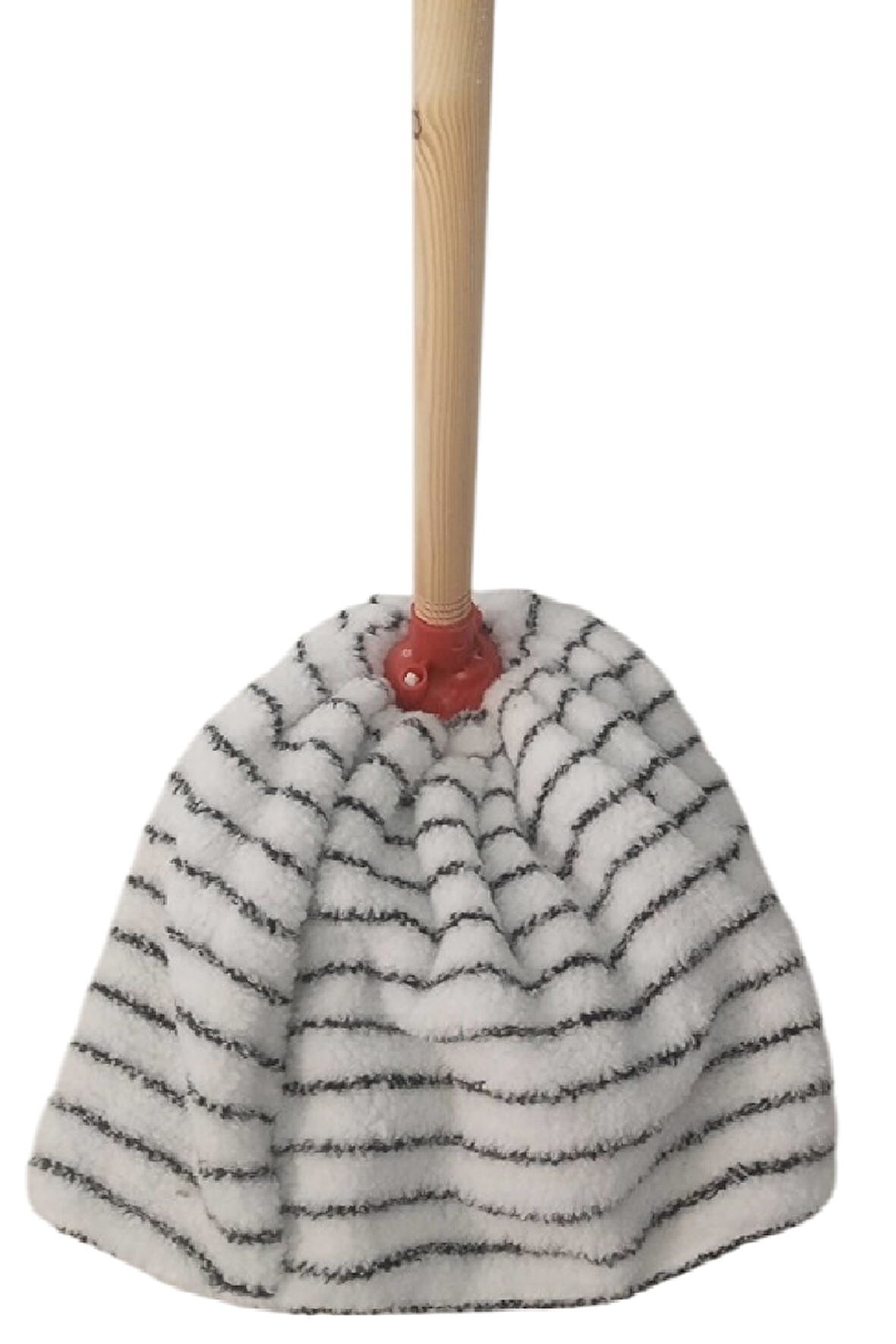 Lider Wellsoft Mop Paspas Mop Yedek Ucu Ve Ahşap Sapı ile Takım