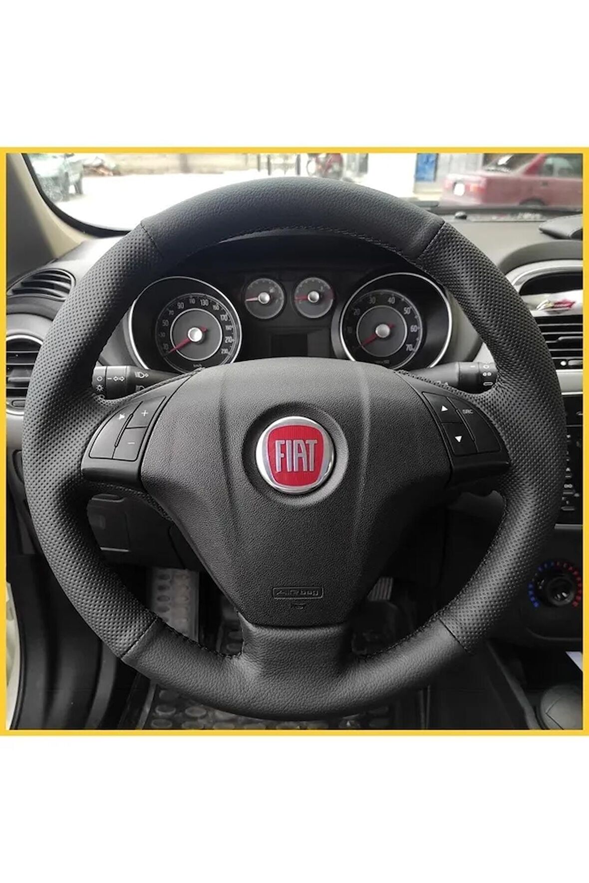 Fiat Linea (TUŞLU) Araca Özel Direksiyon Kılıfı