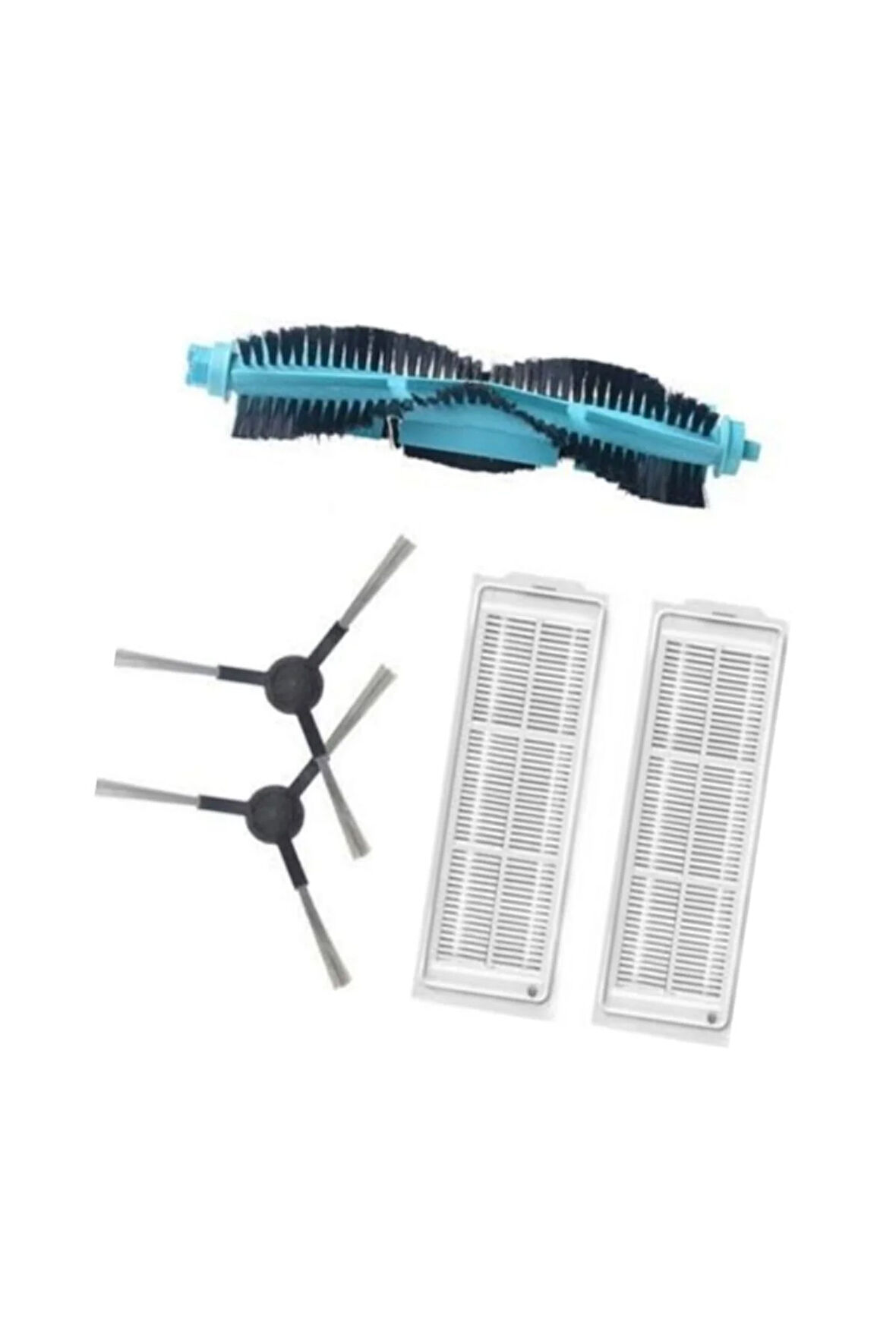 . Mop Pro Hepa Filtre, Fırça Yedek Parça Seti