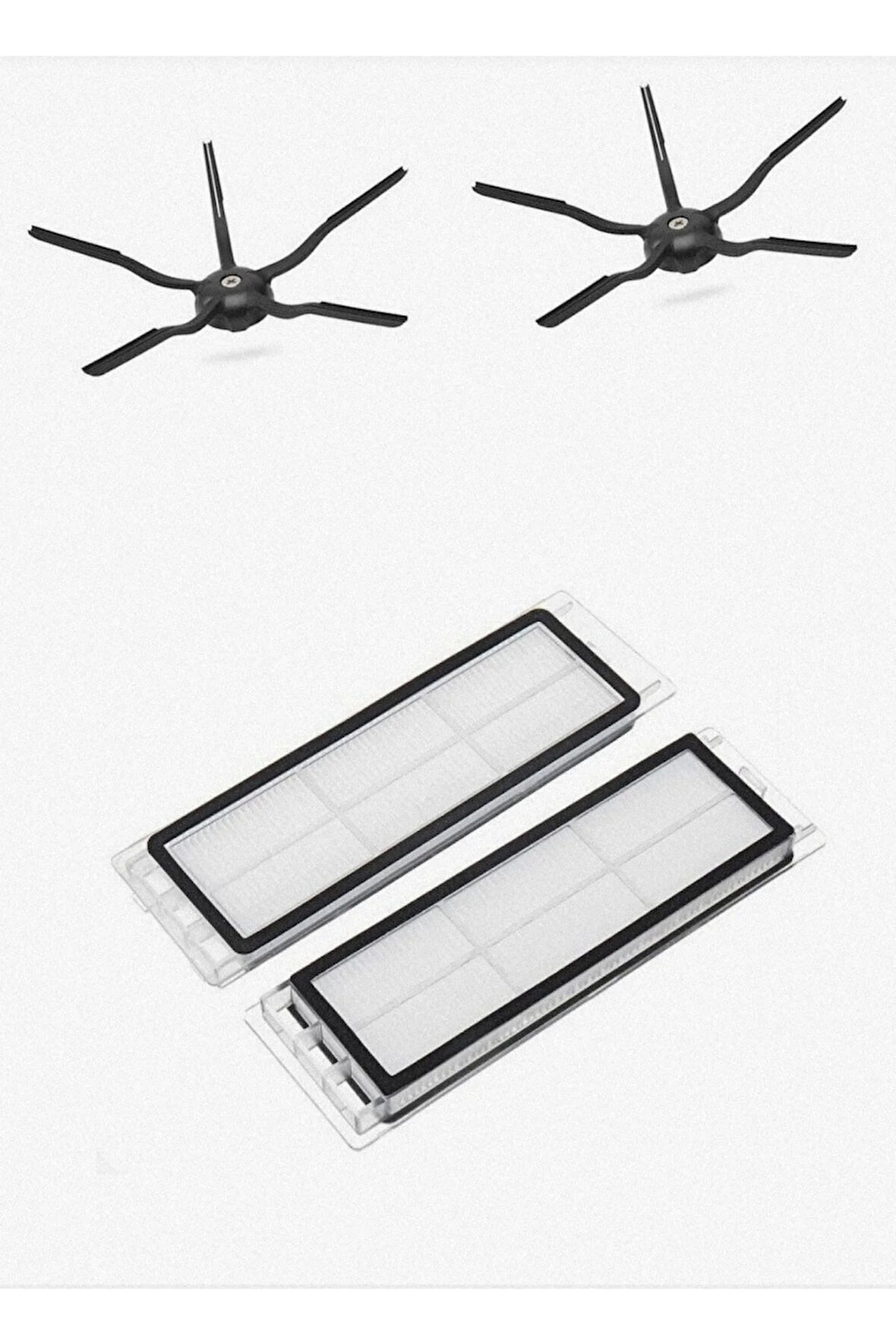 Roborock S5 Max S6 Maxv S6 Pure Uyumlu Yeni Nesil Hepa Filtre Yan Fırça