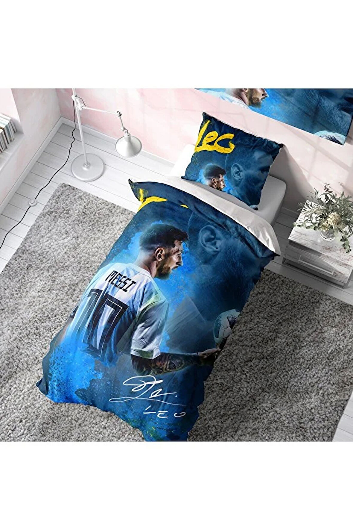 Lionel Messi Nevresim Takımı (Çarşafsız)