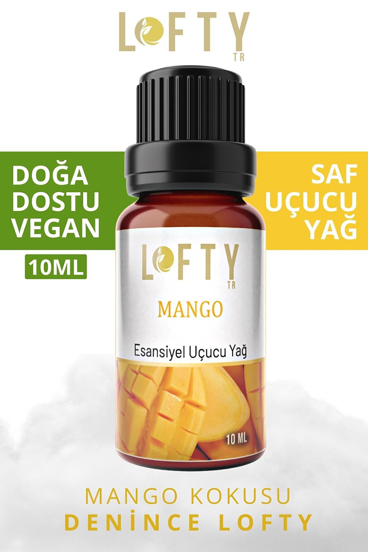 Mango Uçucu Yağ Buhurdanlık Esansı Oda Kokusu Uçucu Esansiyel Yağ Buhur Yağı 10ML