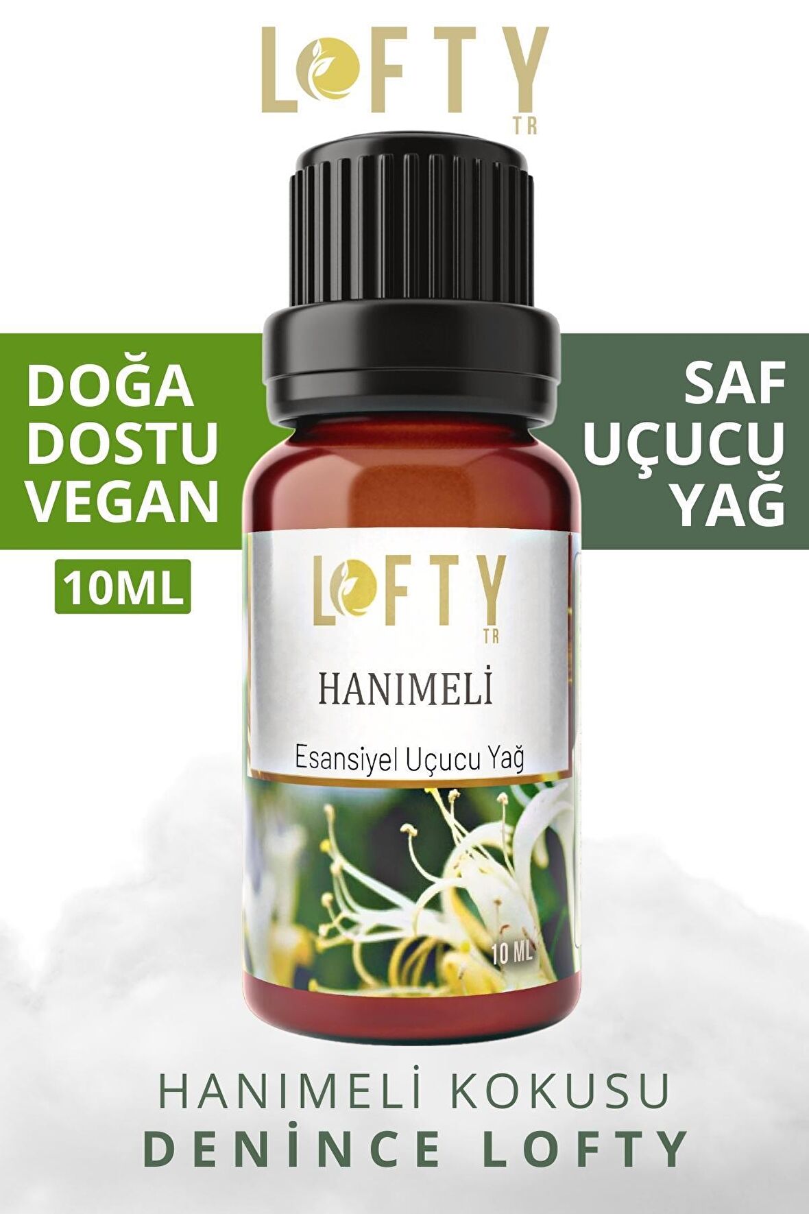 Hanımeli Uçucu Yağ Buhurdanlık Esansı Oda Kokusu Uçucu Esansiyel Yağ Buhur Yağı 10ML