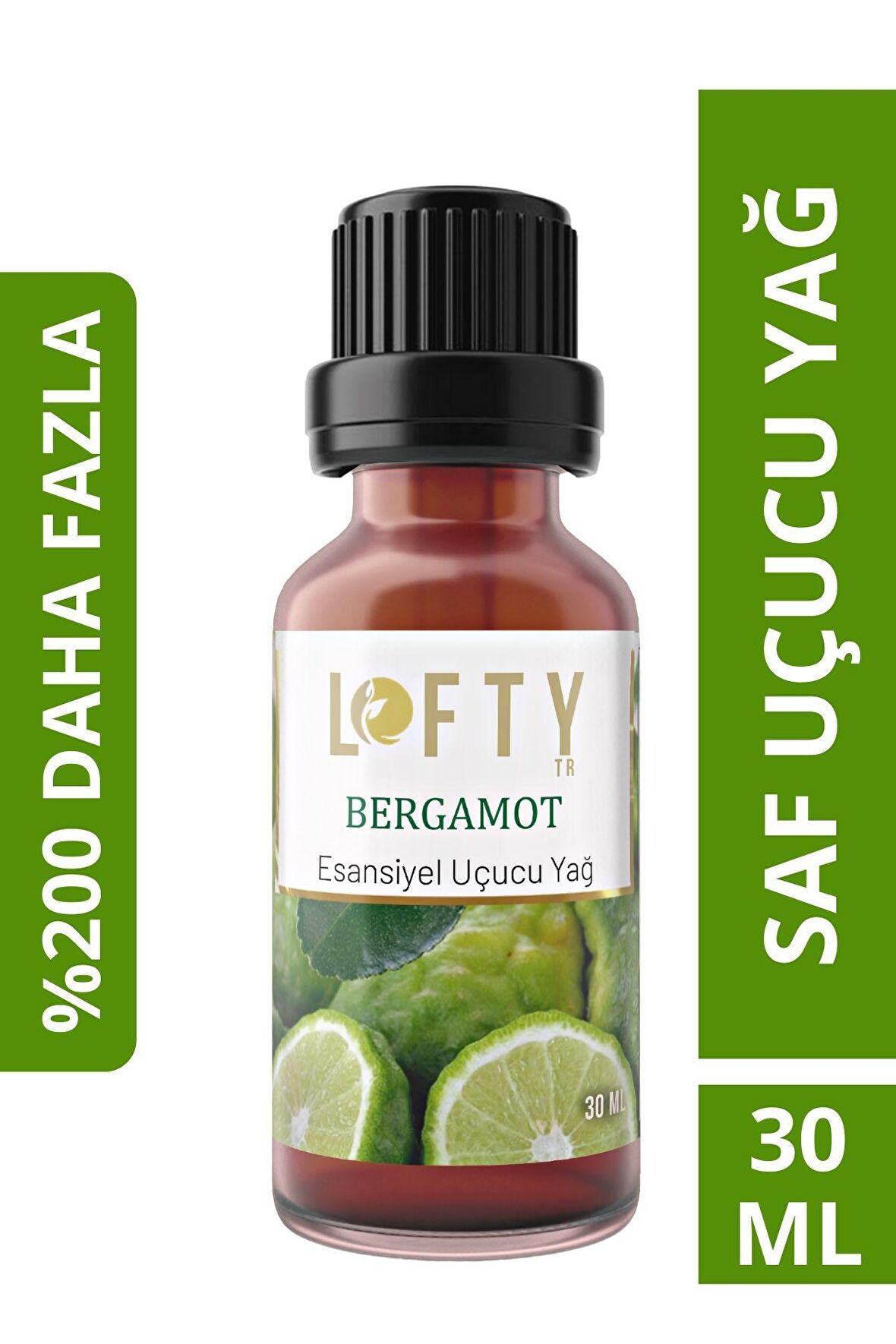 Bergamot Uçucu Yağ Buhurdanlık Esansı Oda Kokusu Esansiyel Yağ Buhur Yağı 30ML