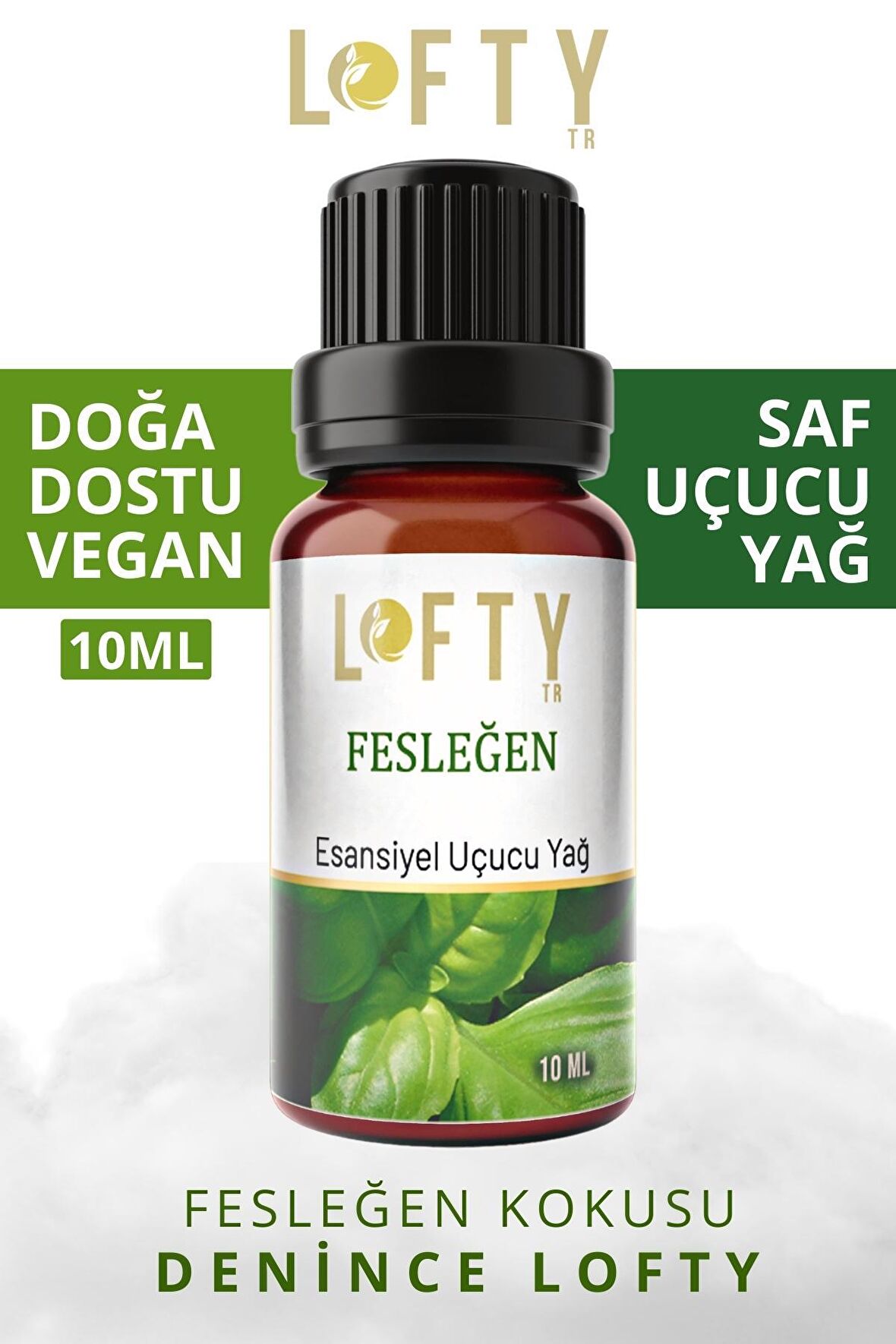 Fesleğen Uçucu Yağ Buhurdanlık Esansı Oda Kokusu Uçucu Esansiyel Yağ Buhur Yağı 10ML