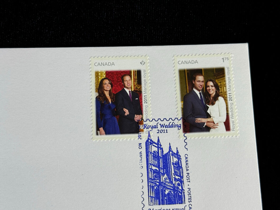 İngiltere THE ROYAL WEDDİNG HRH PRİNCE WİİLİAM AND MİSS CATHERİNE MİDDLETON LİMİTED 40/100 Canada