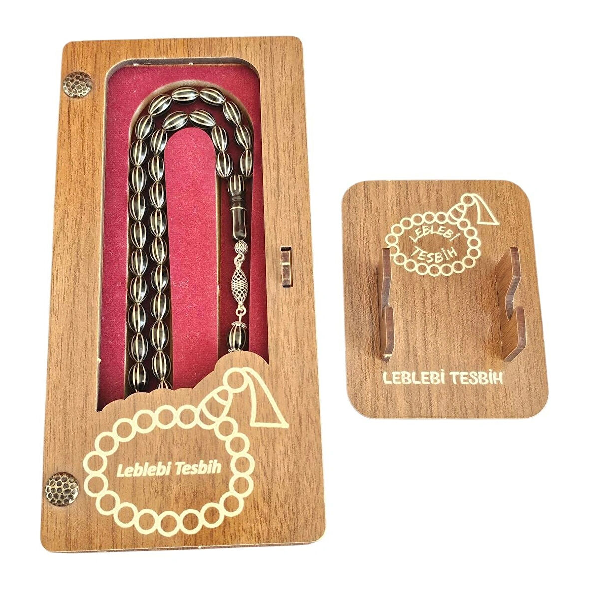 ​12'li Karpuz Yarma Gürcü Taşı Tesbih Lt1423