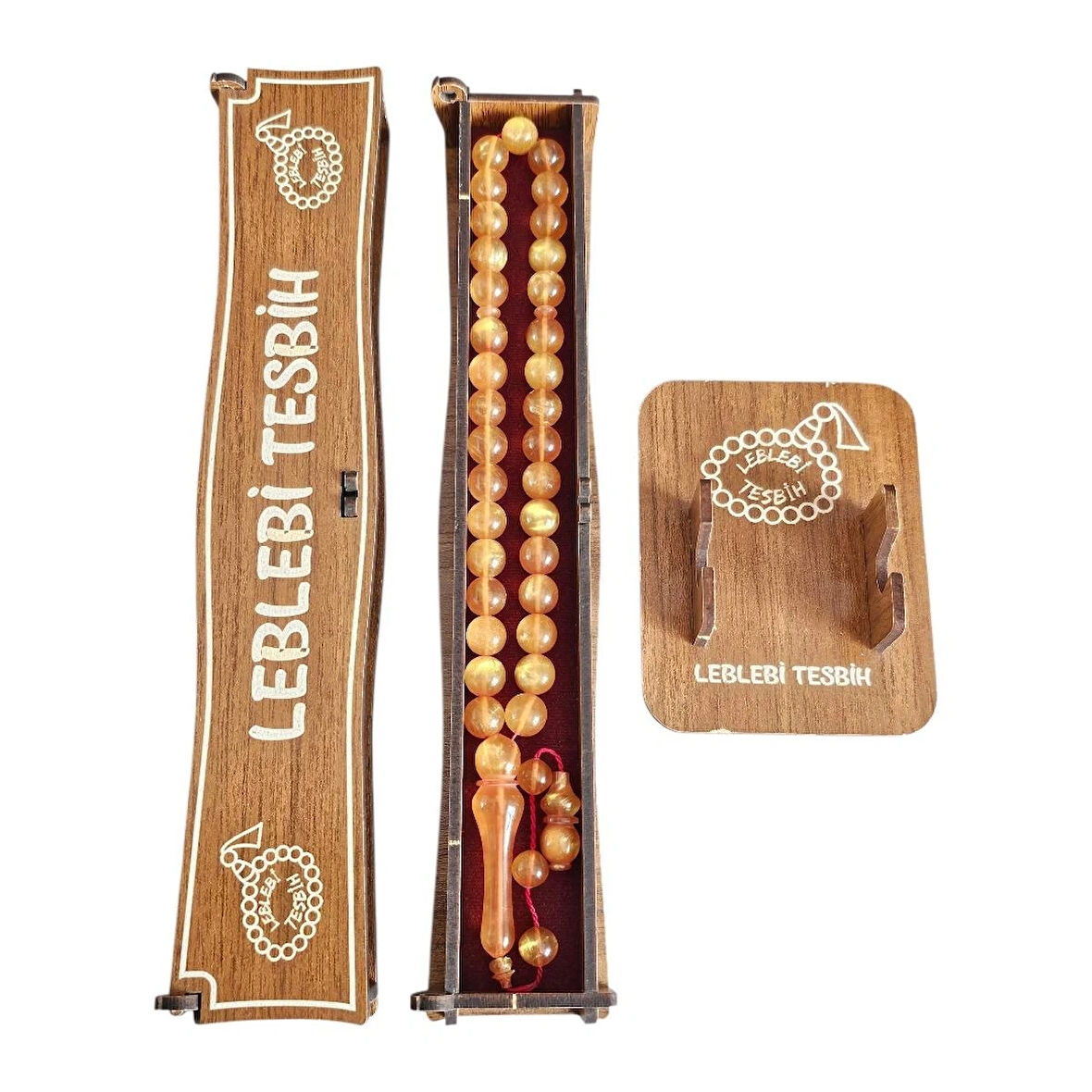 ​Simli Sıkma Kehribar Tesbih Lt1463