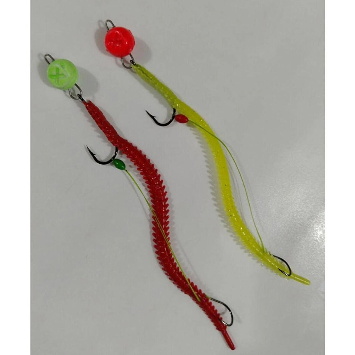 LRF At-Çek Avcı Silikonu ( 11 CM ) Hırsızlı Hazır - 2 Adet