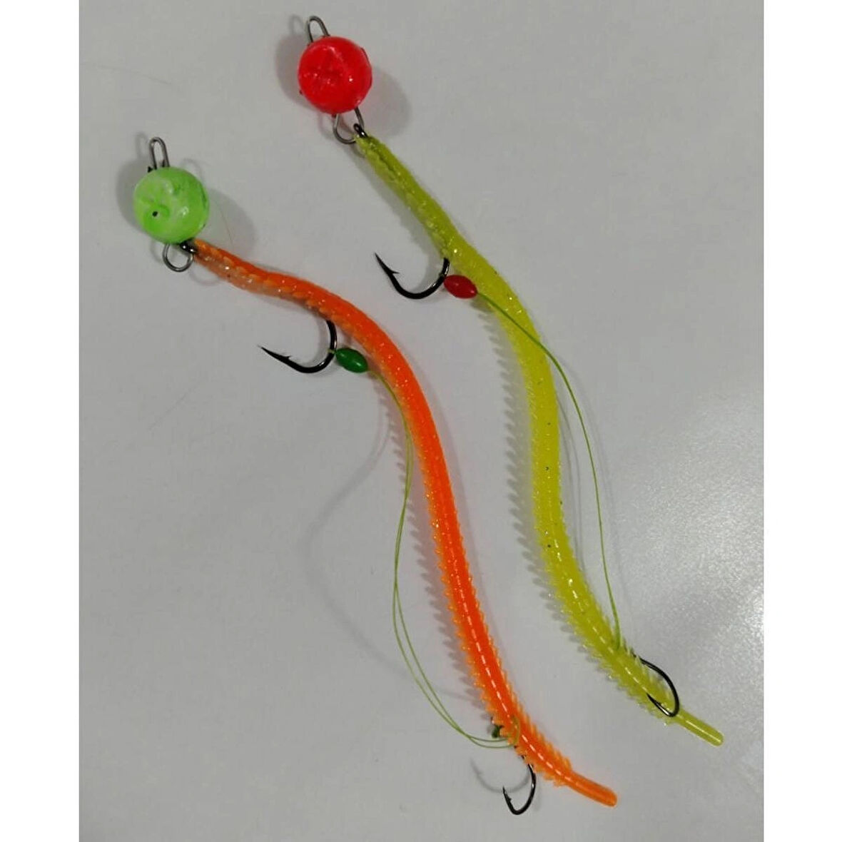  LRF At-Çek Avcı Silikonu ( 11 CM ) Hırsızlı Hazır - 2 Adet