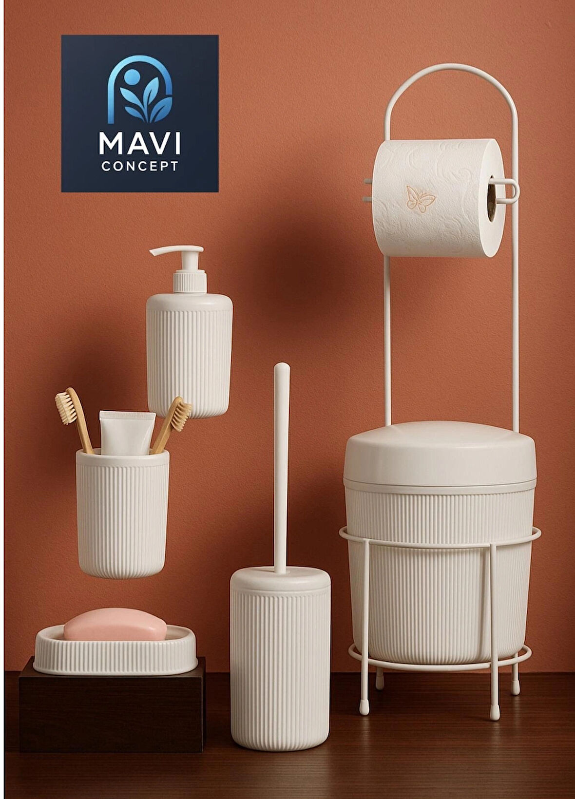 Lüks Şık 6’lı Banyo Seti