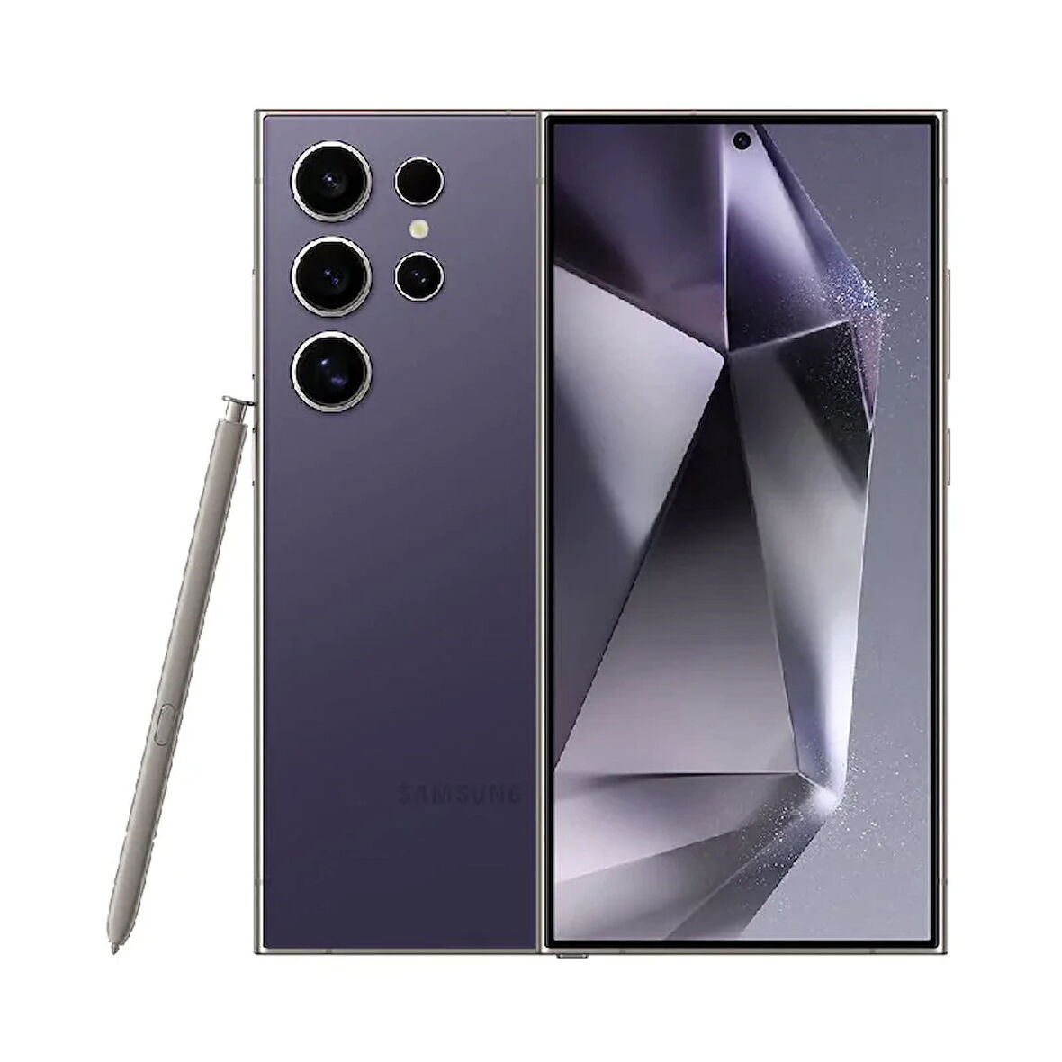 YENİLENMİŞ SAMSUNG GALAXY S24 ULTRA 1TB GRİ TİTANYUM CEP TELEFONU (12 AY GARANTİLİ) - B KALİTE