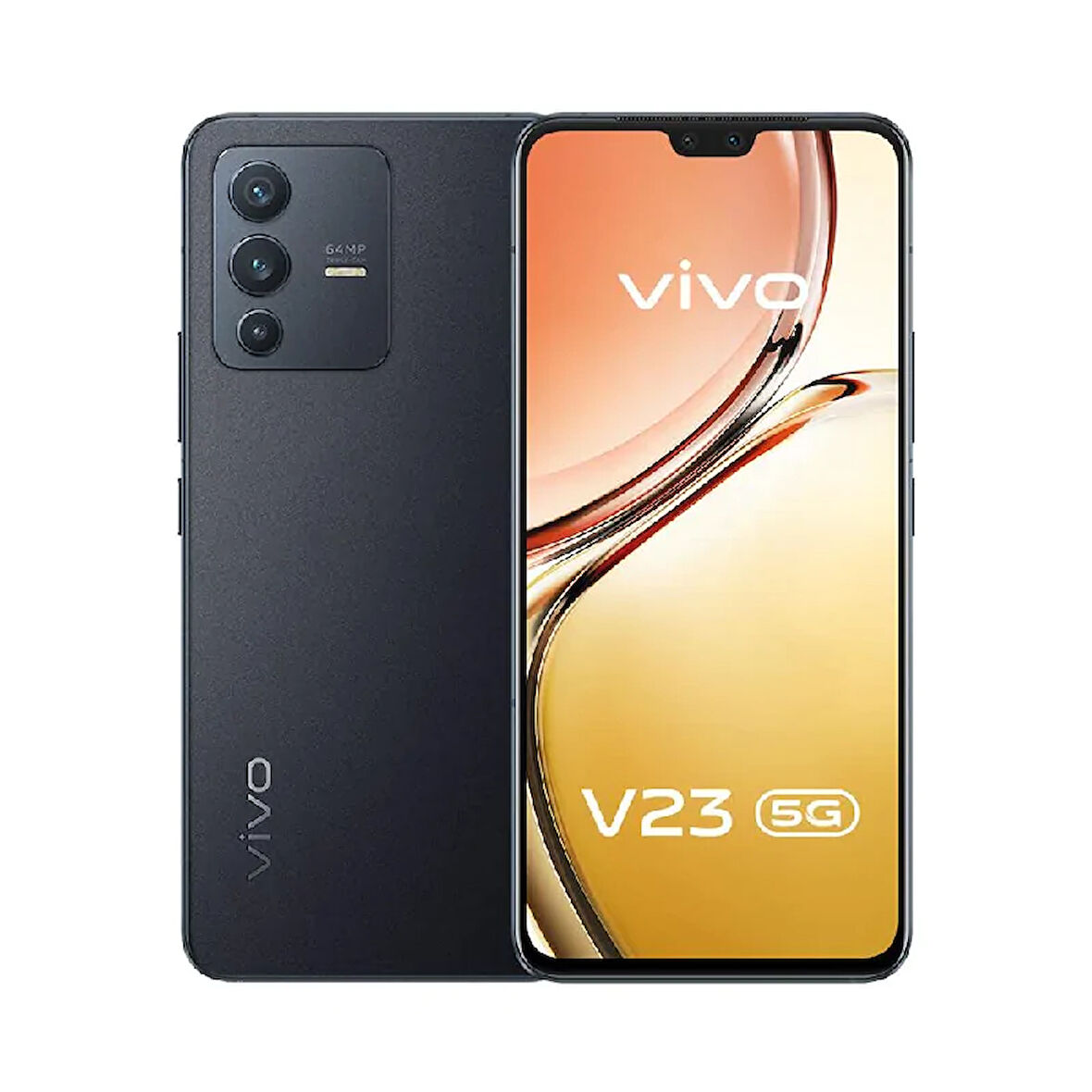 YENİLENMİŞ VIVO V23 256GB SİYAH CEP TELEFONU (12 AY GARANTİLİ) - C KALİTE