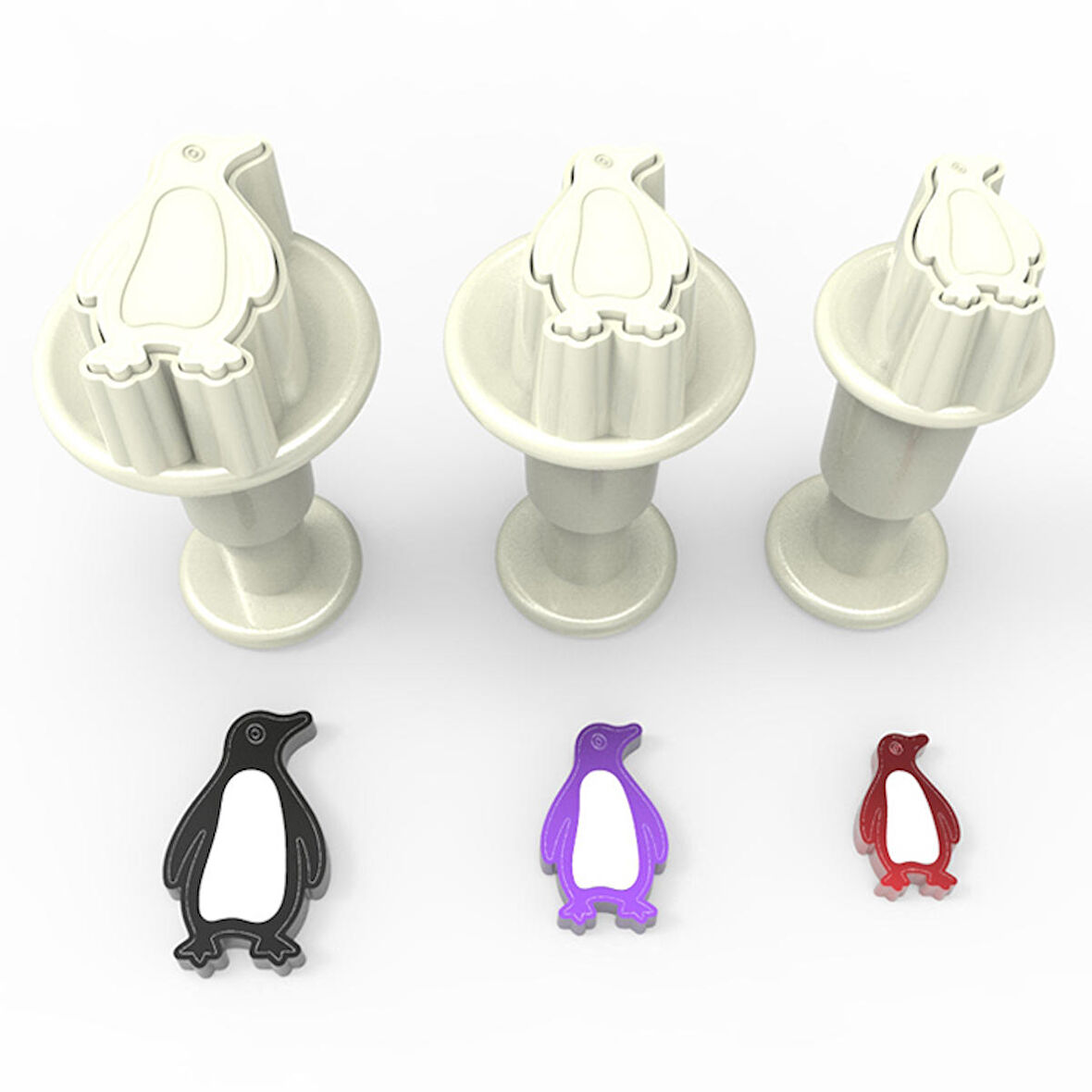 Penguen Mini Enjektör 3'lü