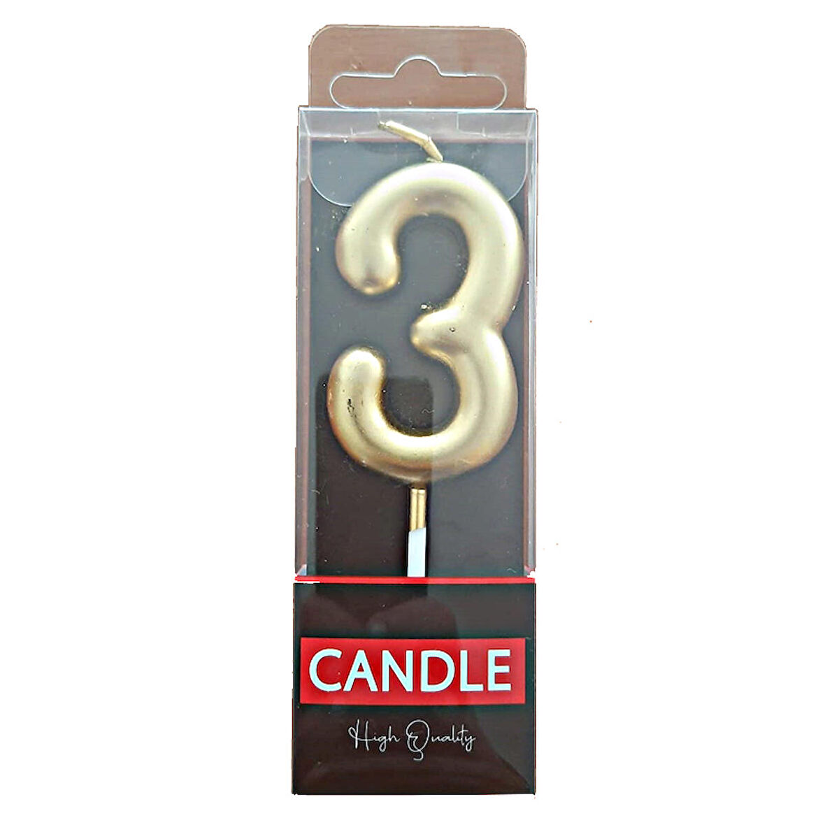 Pasta Mumu - Altın - 3 Rakamı