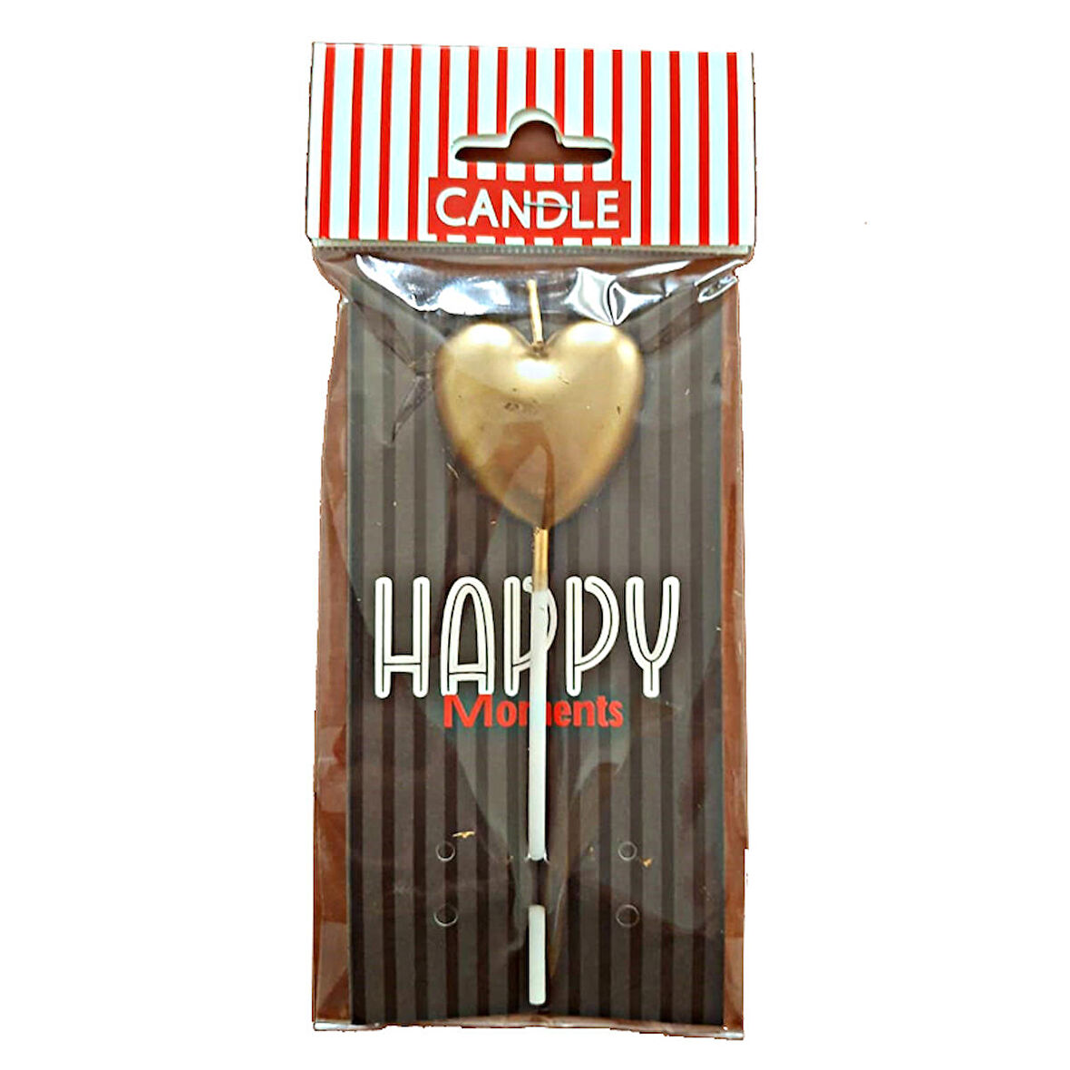 Pasta Mumu - Altın - Kalp