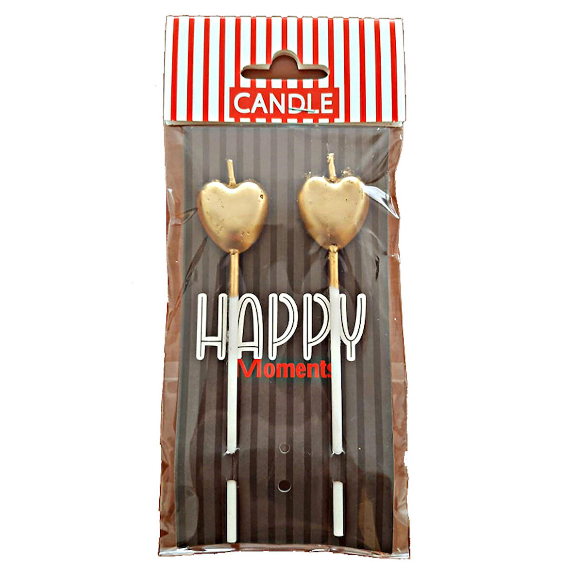 Pasta Mumu - Altın - Kalpler