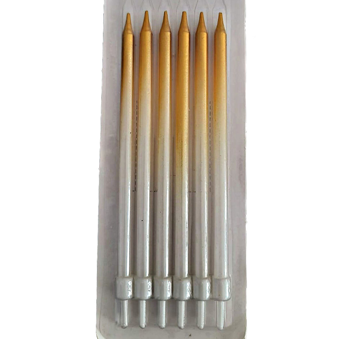 Pasta Mumu 6'lı - Altın - Sedef - 15 cm