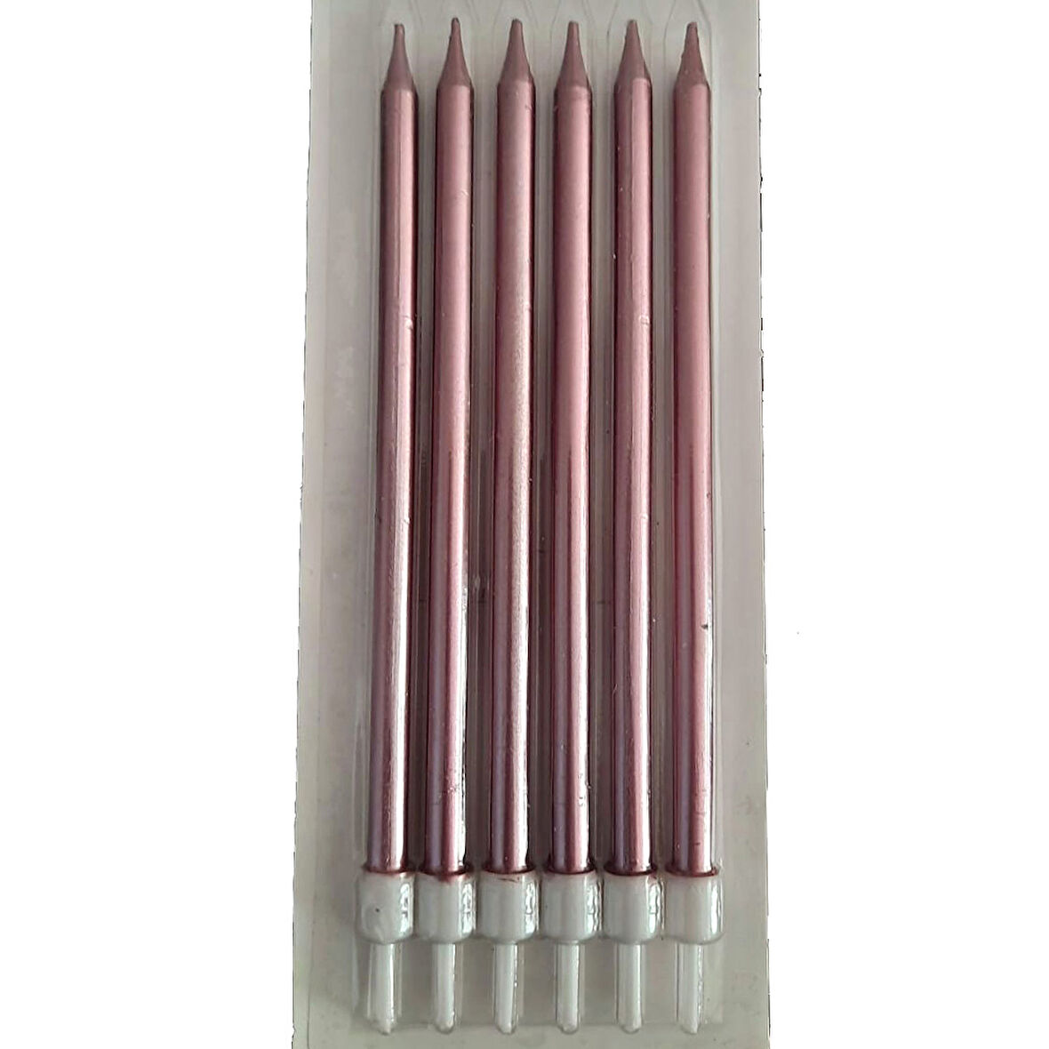 Pasta Mumu 6'lı - Pembe - 15 cm