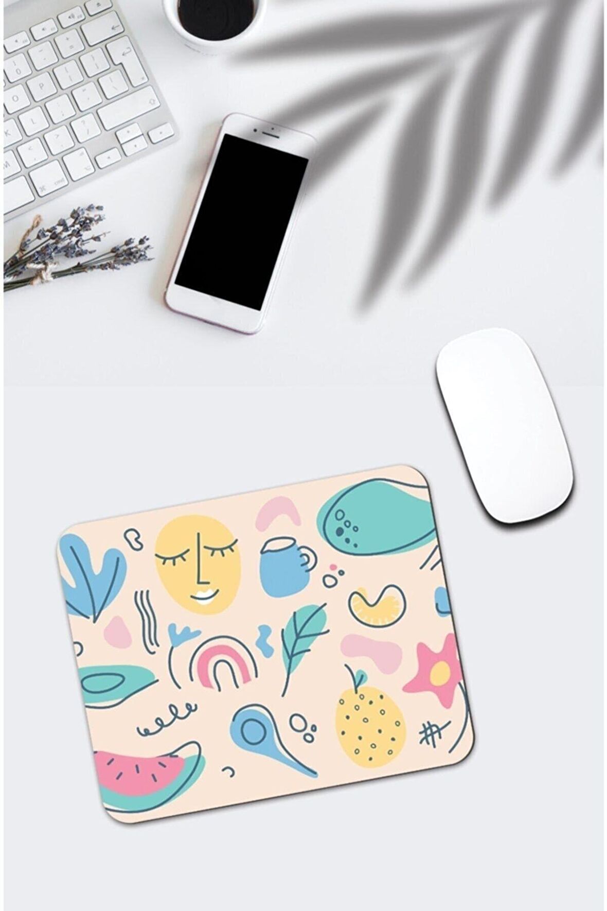 Yaşam Teması Baskılı Mouse Pad