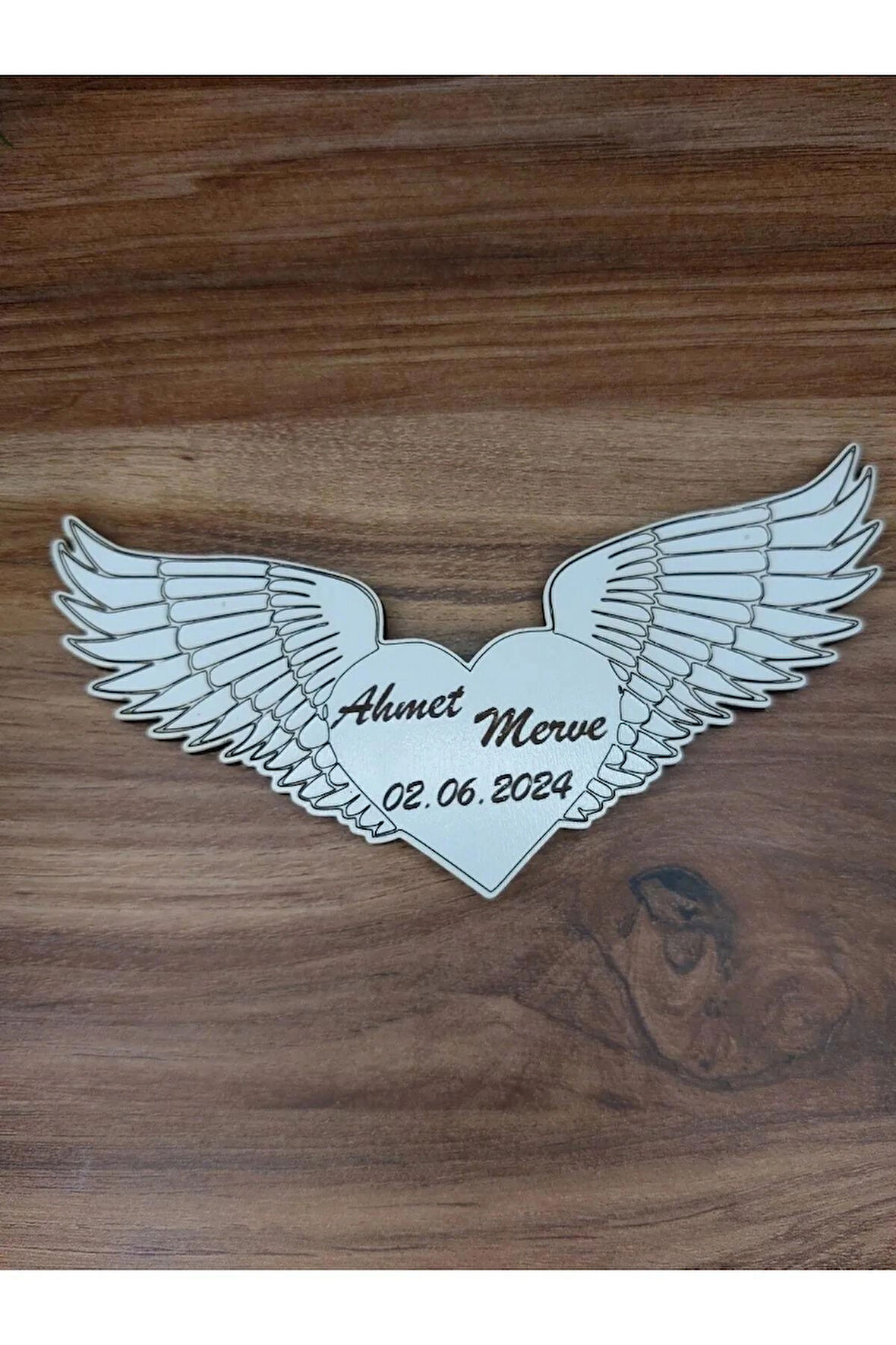 25 Adet Nişan Nikah Hatıra Uçan Kalp Magnet