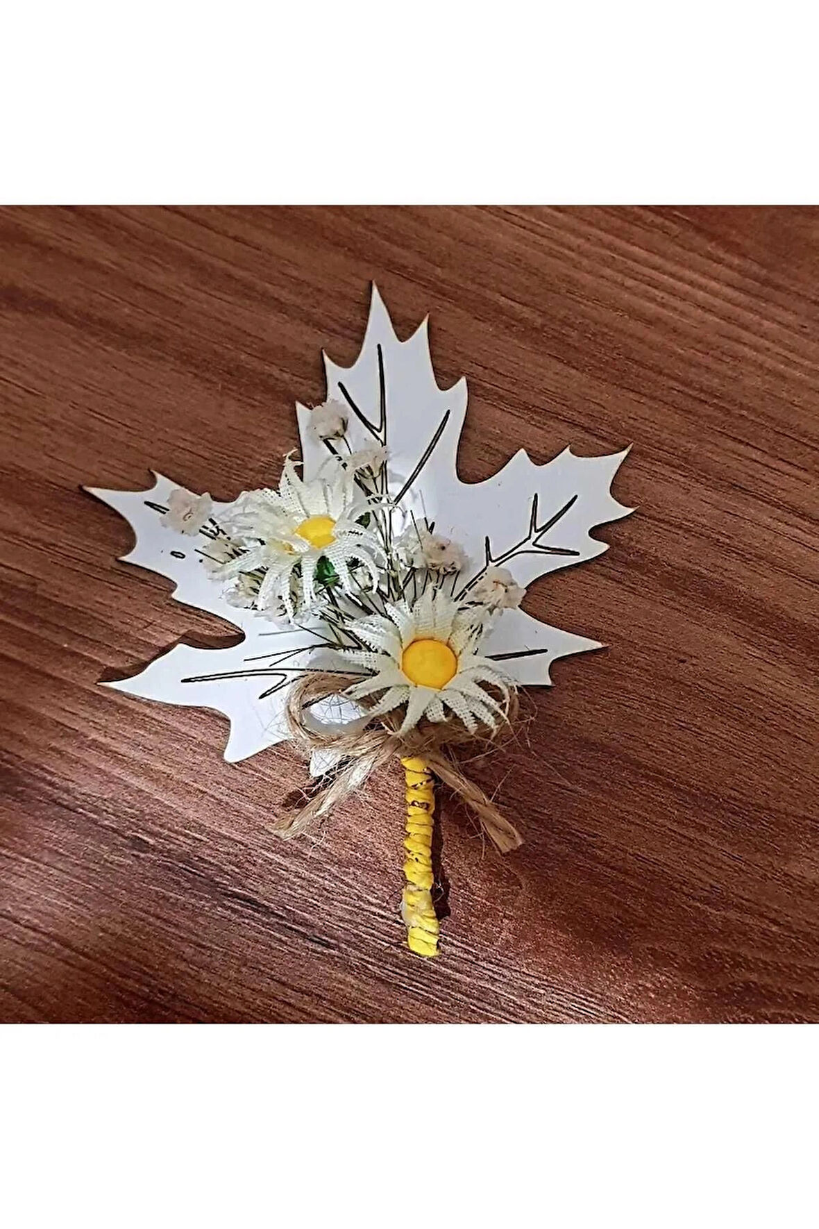 25 Adet Yaprak Dekoratif Magnet