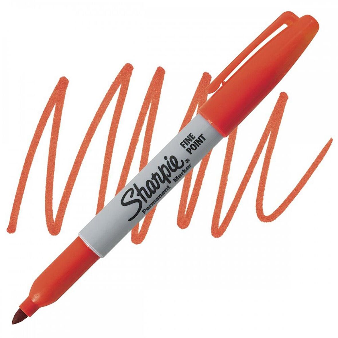 Sharpie Permanent Markör Fine - Optik Turuncu