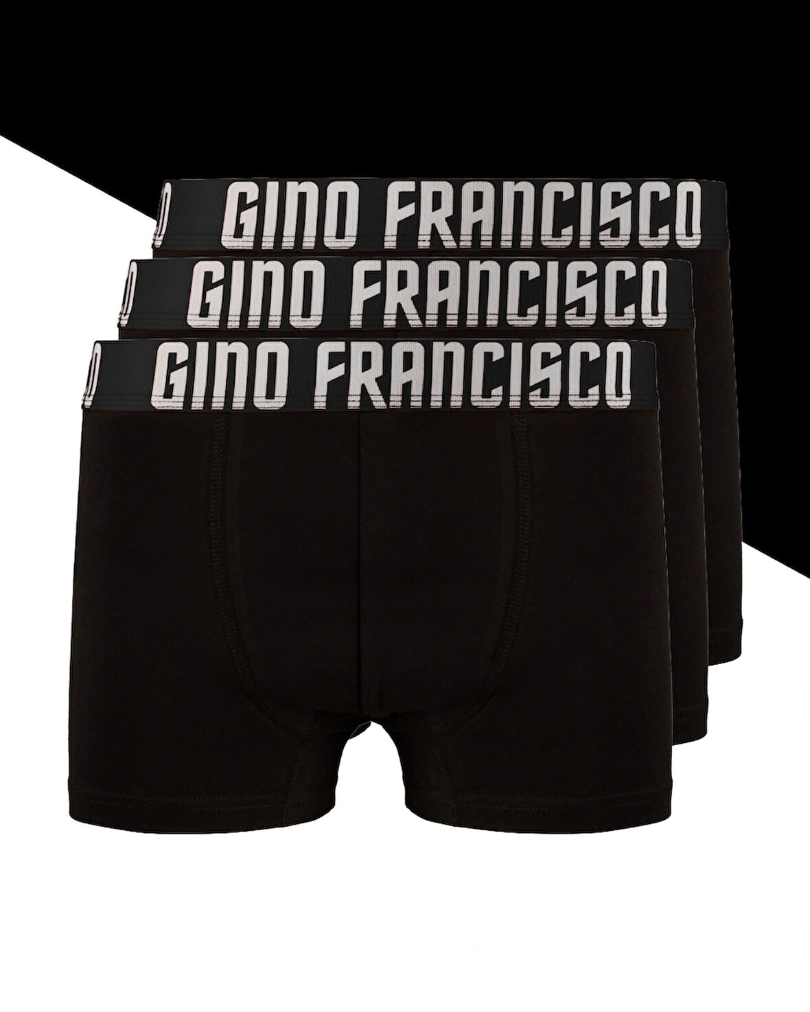 SİYAH Premium Kutulu 3'lü Erkek Boxer