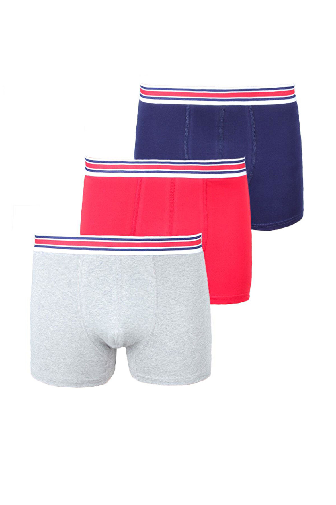 ALEXANDERGARDI 3'LÜ EKONOMİK BOXER SETİ (M0801)