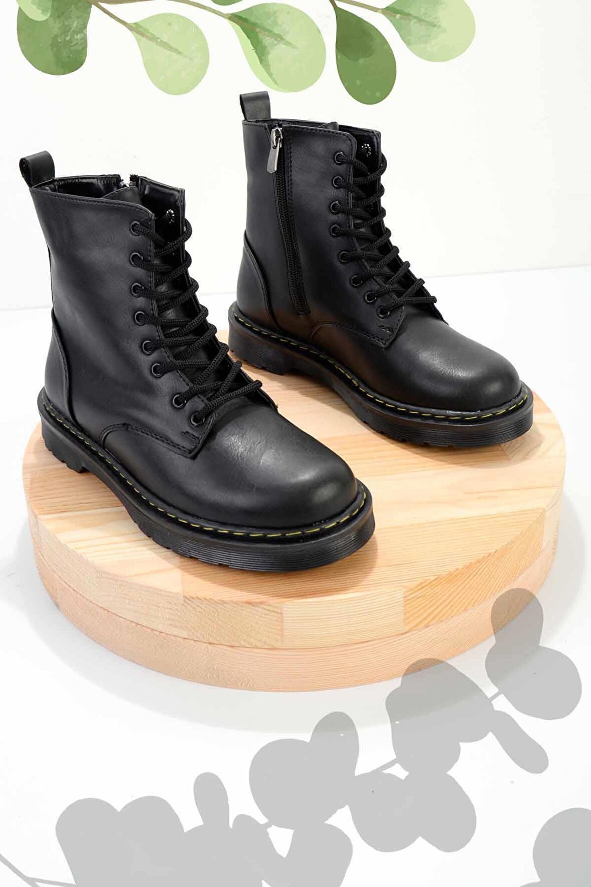 Bambi Siyah  Kadın Bot & Bootie K02836000409