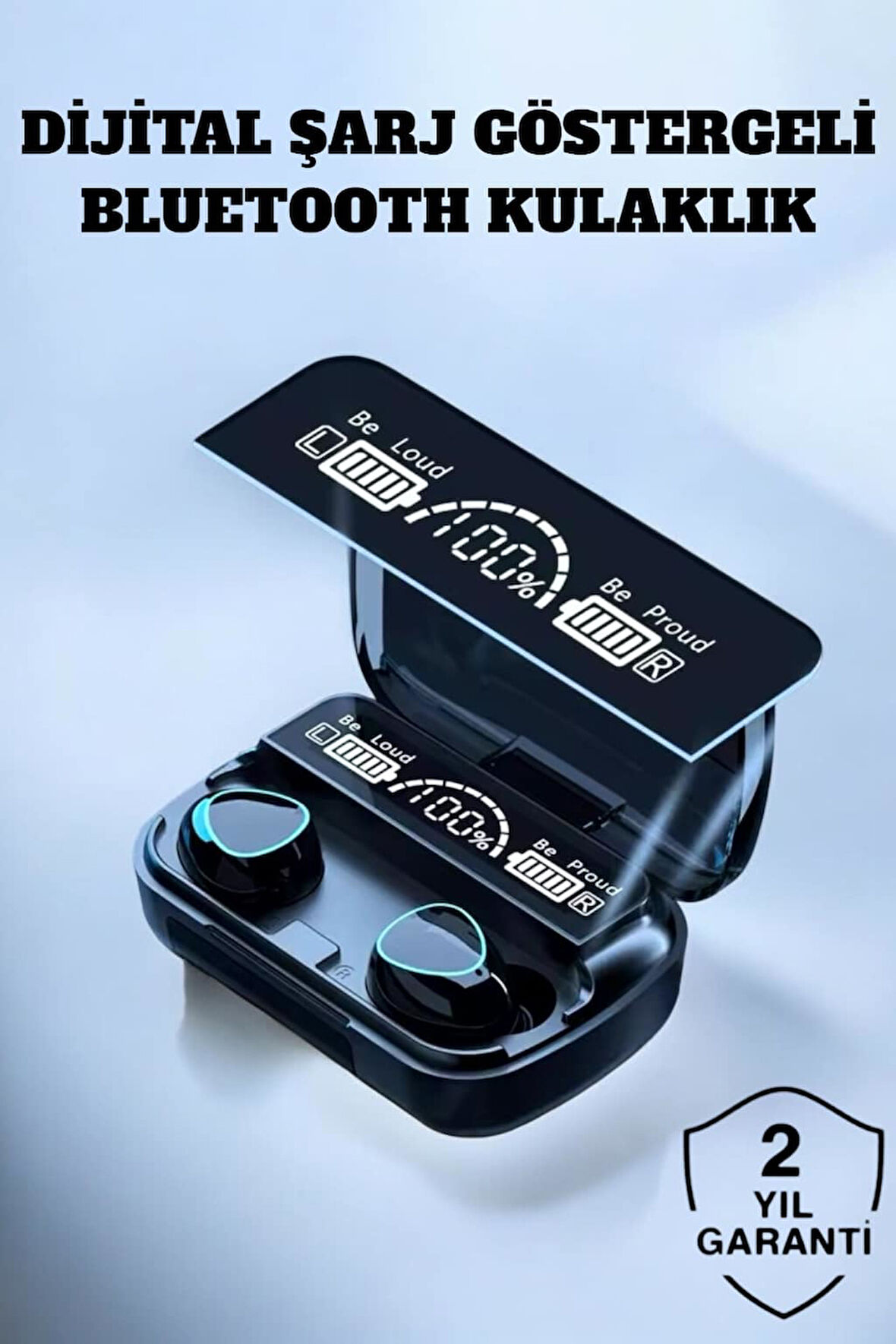 Bluetooth Kulaklık Dijital Şarj Göstergeli M10