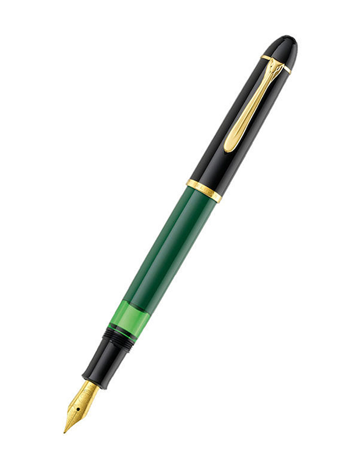 Pelikan M120 Yeşil Siyah Dolma Kalem M120EF