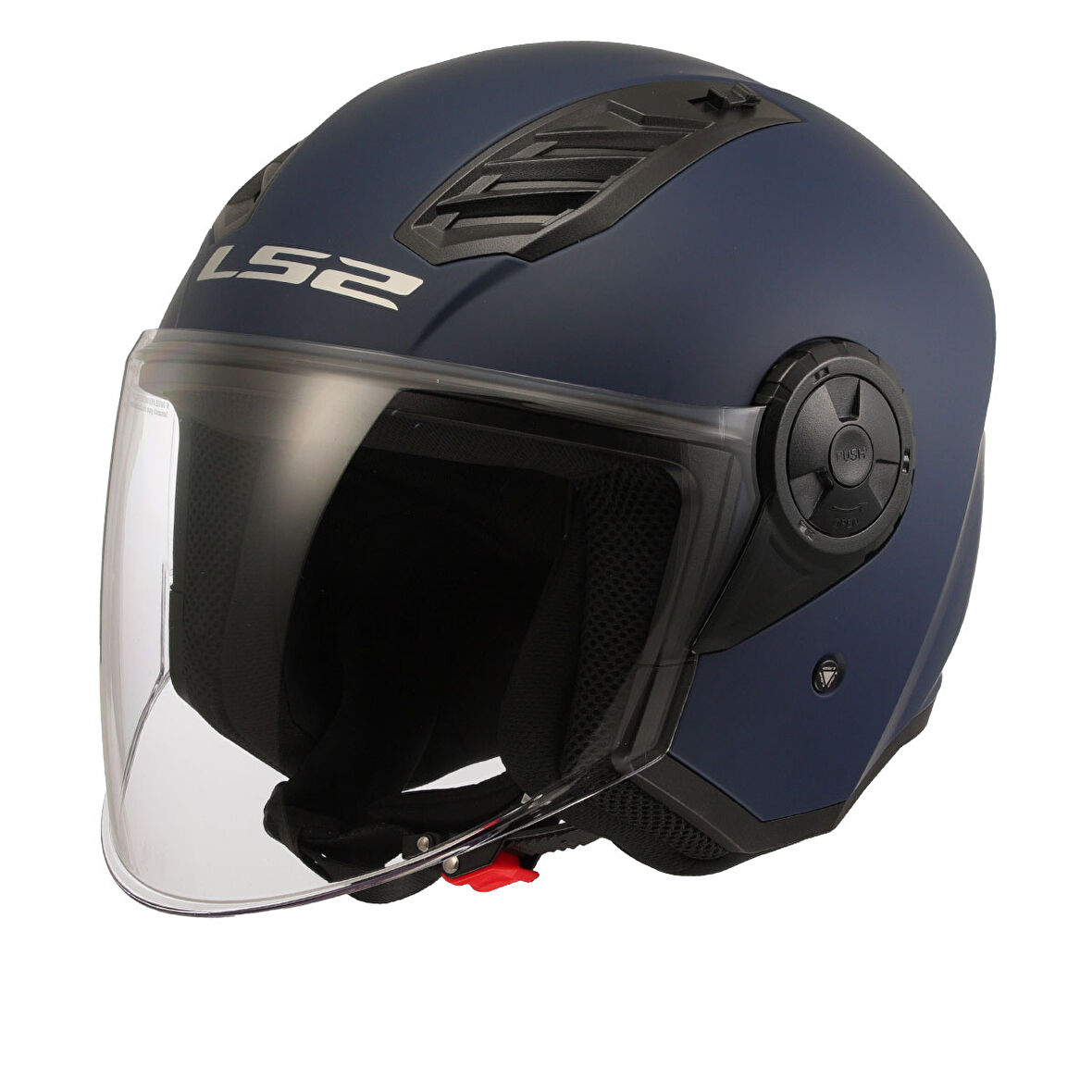 Mat Navy Mavi Kask