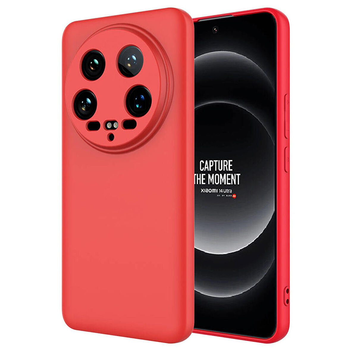 Forzacase Xiaomi Mi 14 Ultra ile uyumlu Liquid Serisi İçi Kadife Lansman Silikon Kılıf